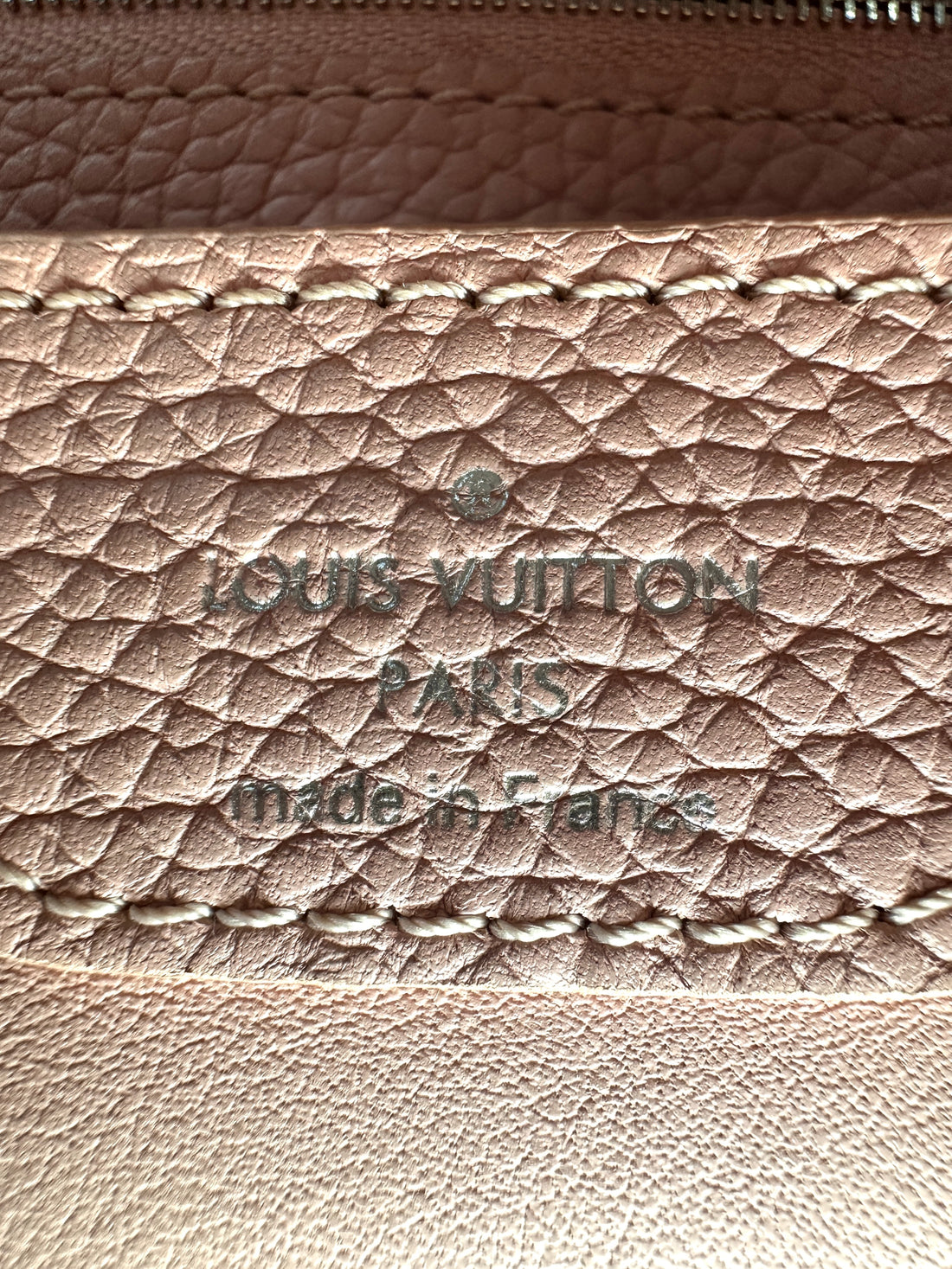 Louis Vuitton Capucines BB Mechanical Flowers Pink Leather Top Handle Bag LV2146