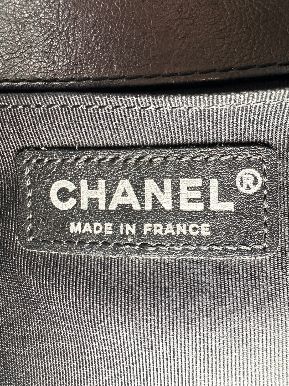 Chanel LeBoy Black Quilted Calfskin Medium Size Flap Bag With Silver Buckle(18***19) CC1544