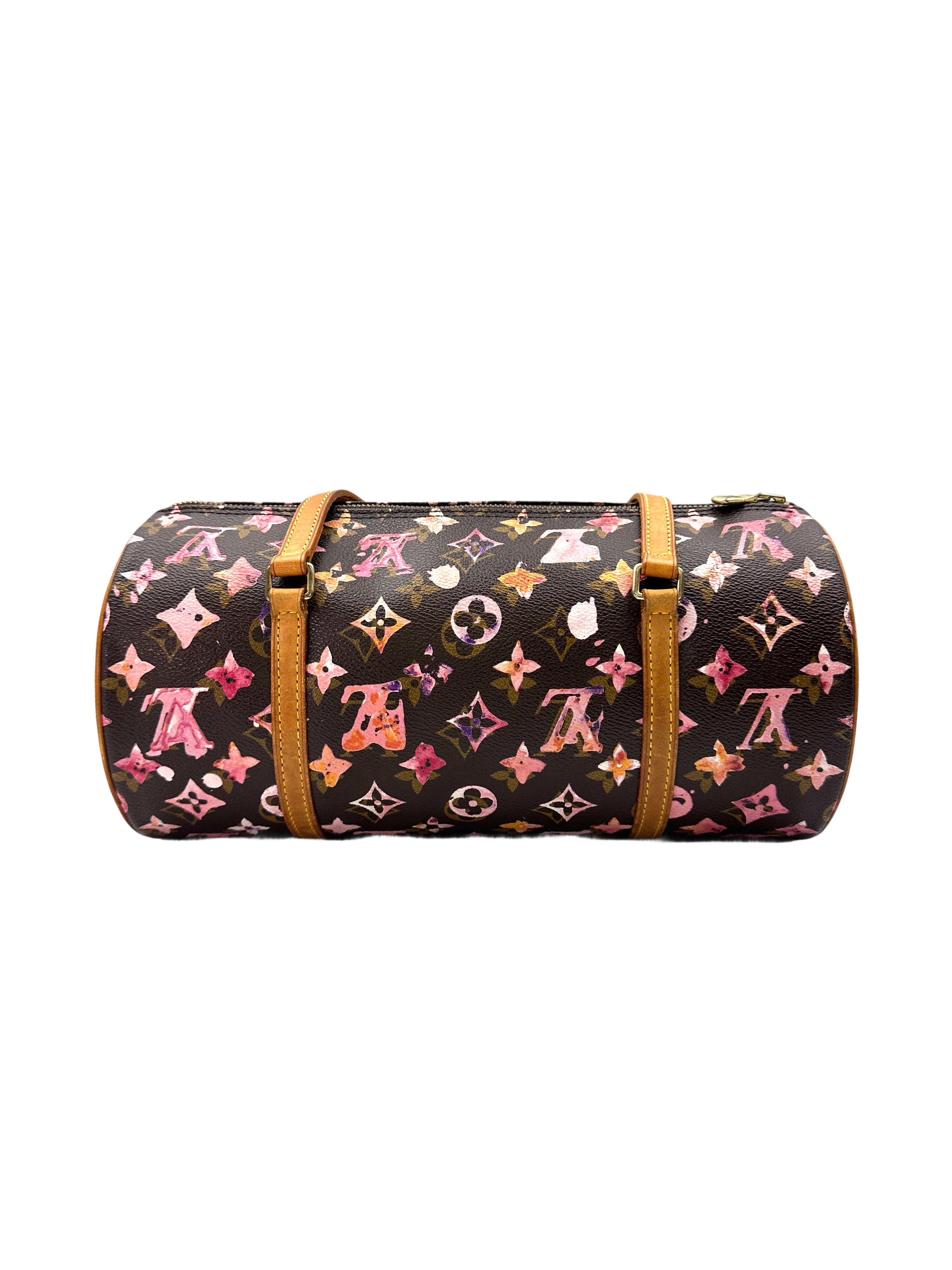 Louis Vuitton Papillon Monogram Watercolor Aquarelle Shoulder Bag LV2153
