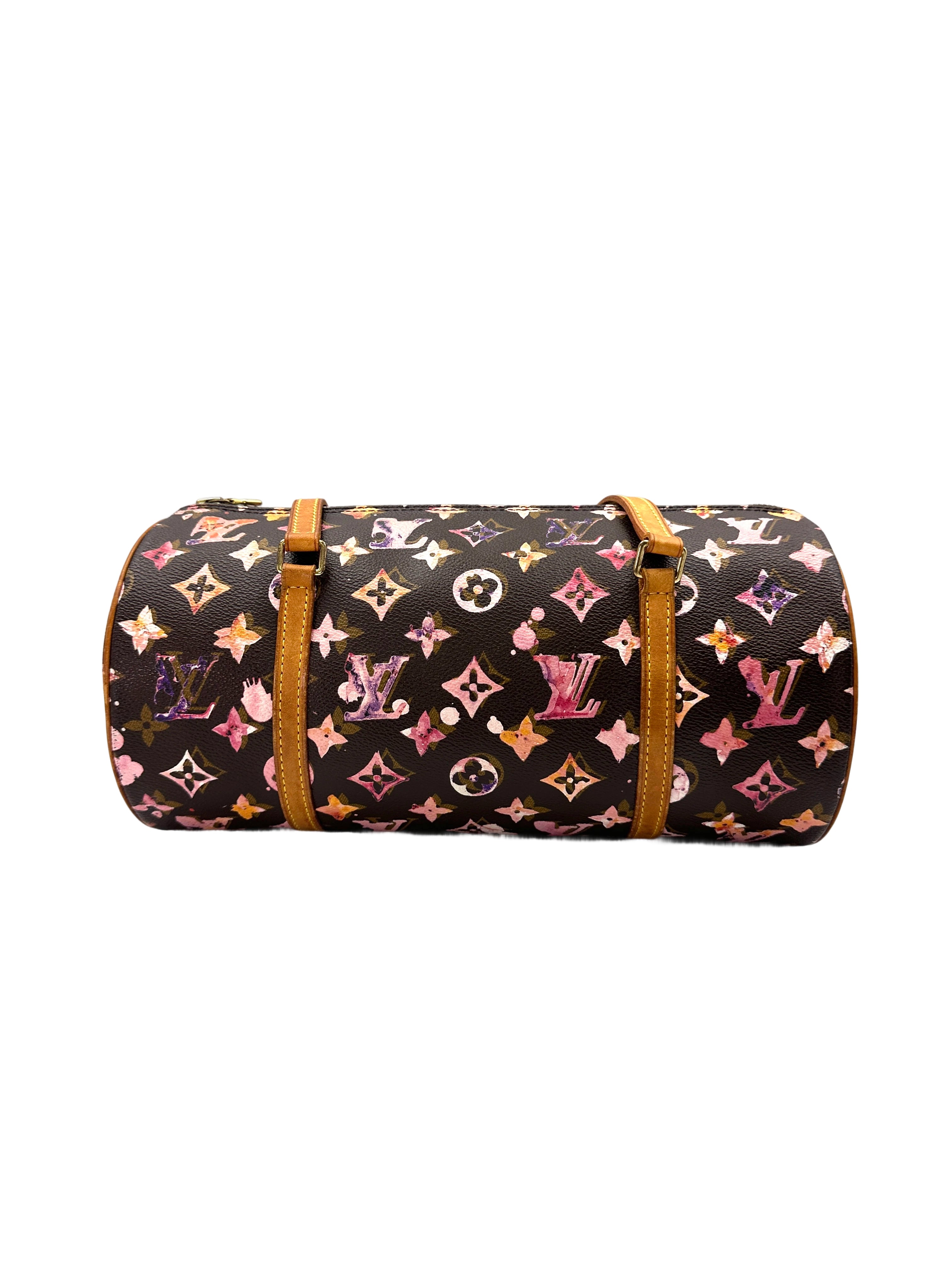 Louis Vuitton Papillon Monogram Watercolor Aquarelle Shoulder Bag LV2153
