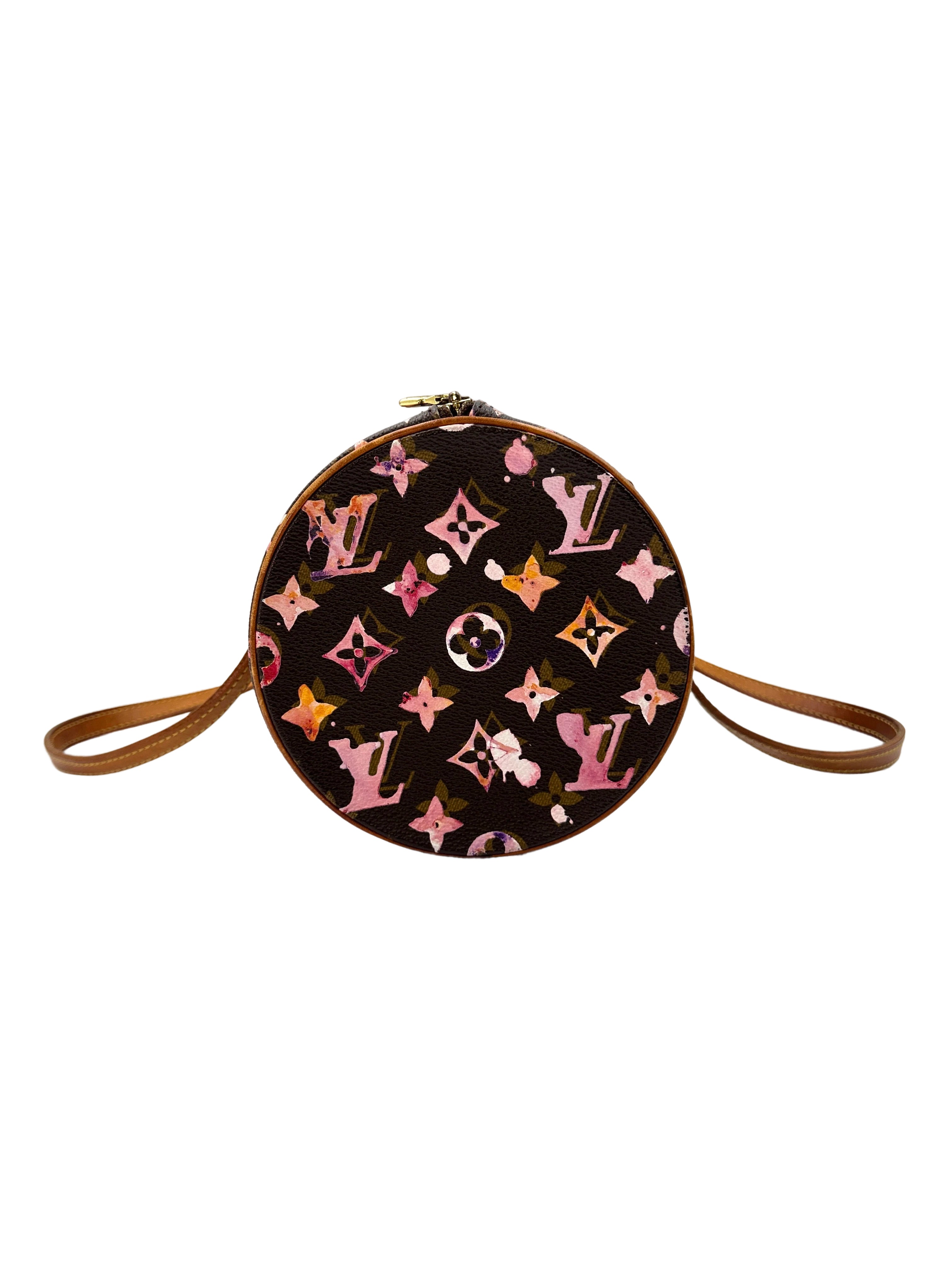 Louis Vuitton Papillon Monogram Watercolor Aquarelle Shoulder Bag LV2153