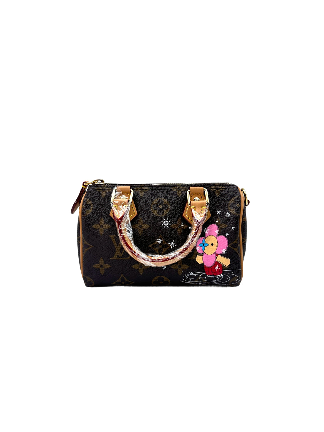 Louis Vuitton Vivienne Holiday Nano Speedy Monogram Handle Bag LV2152
