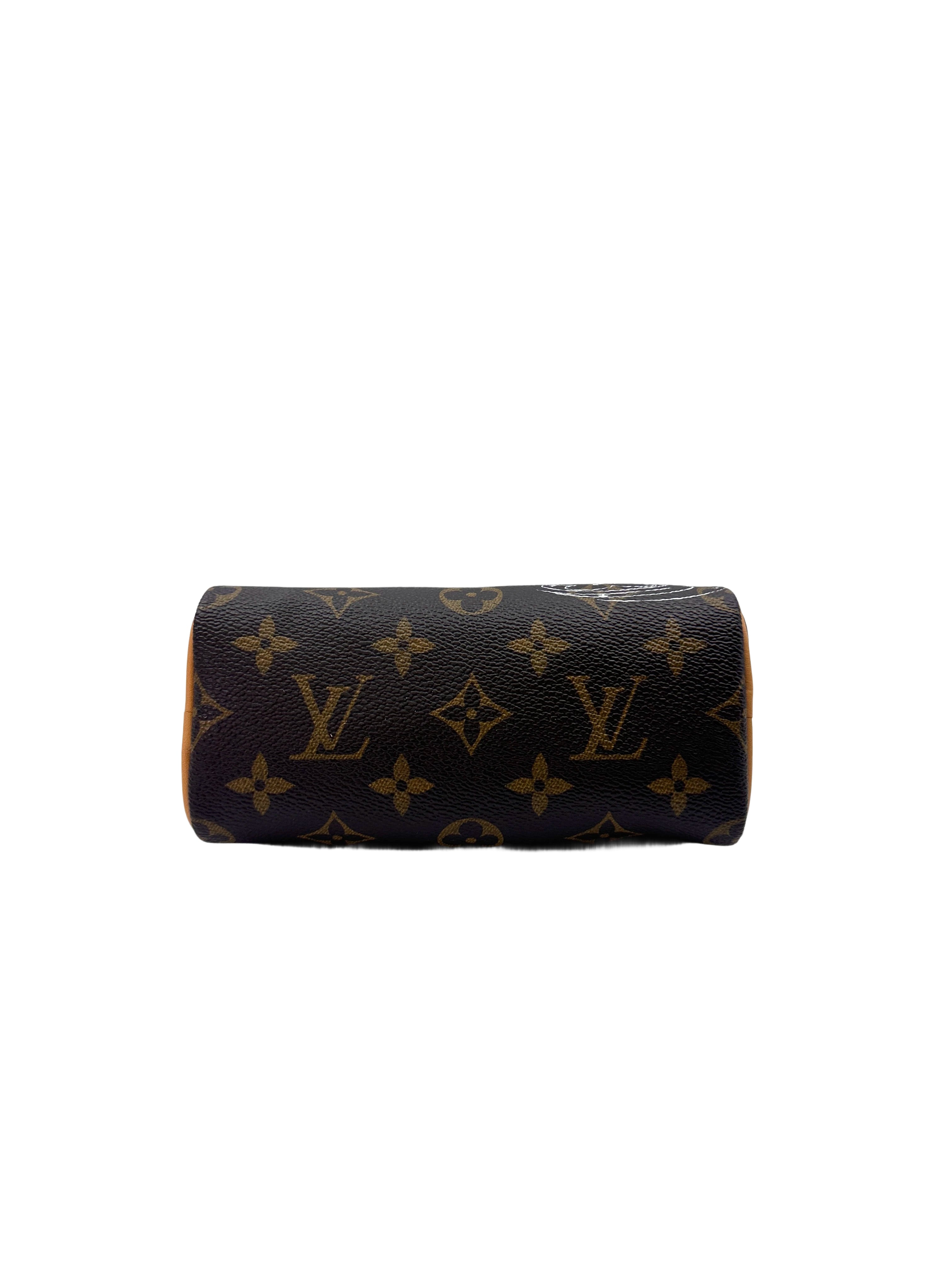 Louis Vuitton Vivienne Holiday Nano Speedy Monogram Handle Bag LV2152