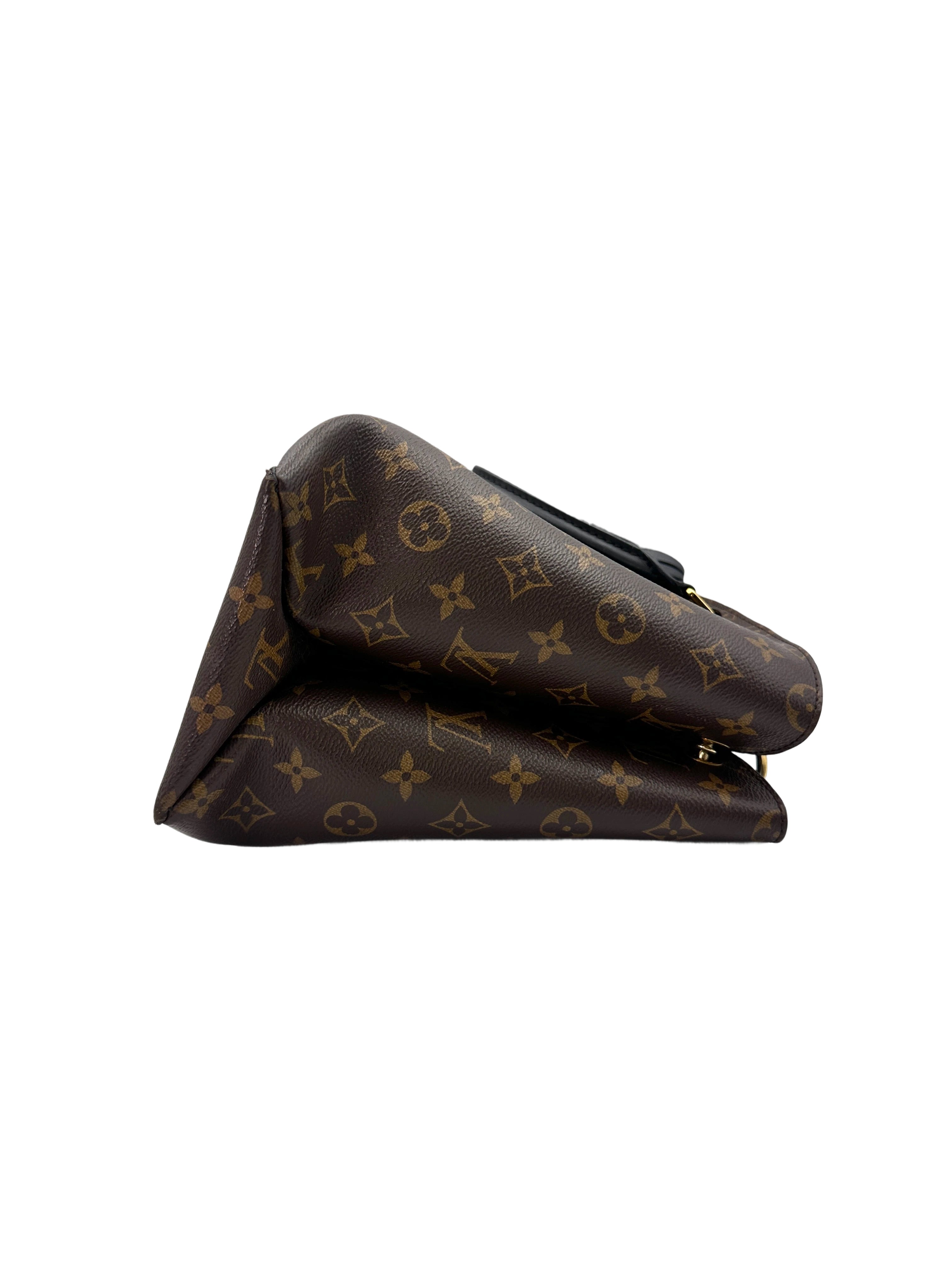 Louis Vuitton Monogram Canvas Flower Tote Handle Bag LV2156