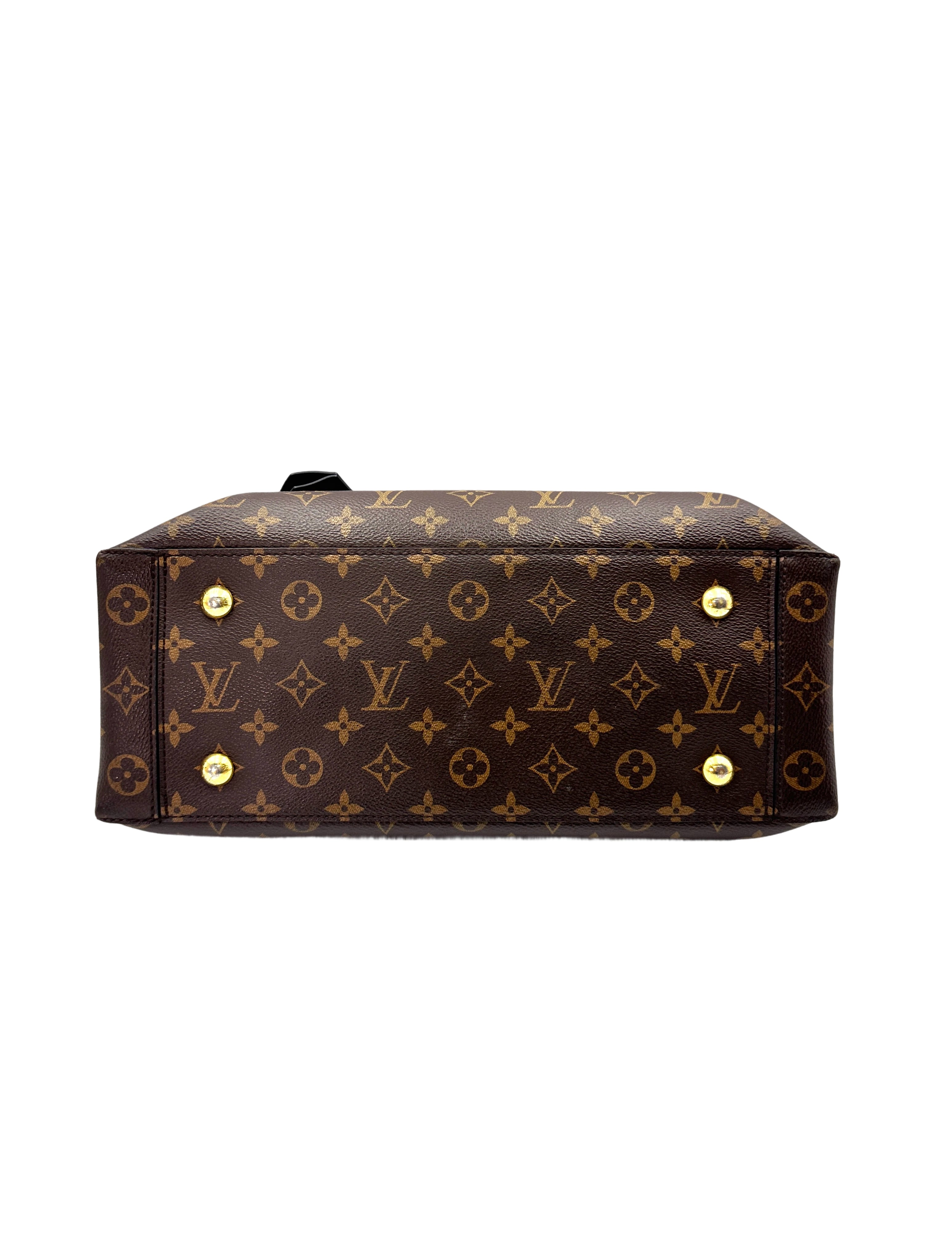 Louis Vuitton Monogram Canvas Flower Tote Handle Bag LV2156