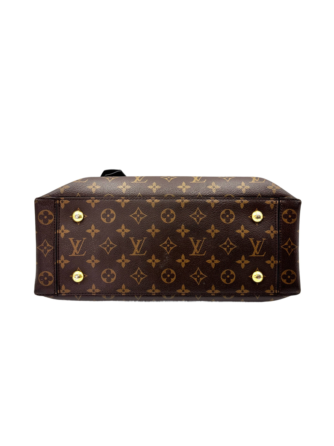 Louis Vuitton Monogram Canvas Flower Tote Handle Bag LV2156