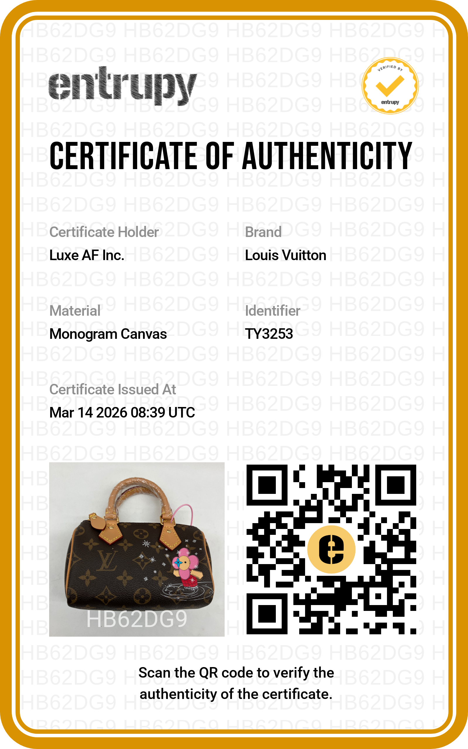 Louis Vuitton Vivienne Holiday Nano Speedy Monogram Handle Bag LV2152