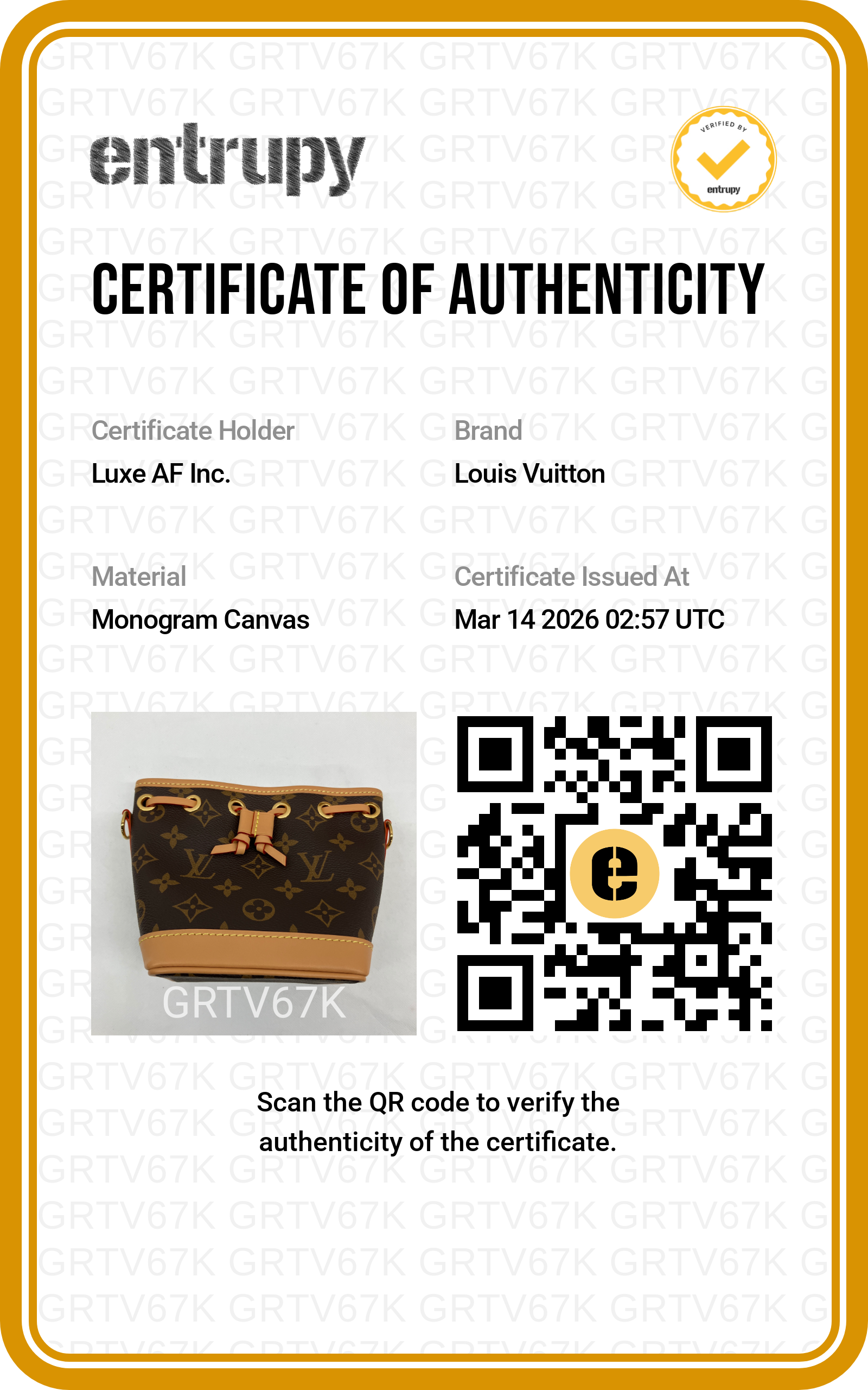 Louis Vuitton Monogram Nano Noe Bucket Bag LVB260423