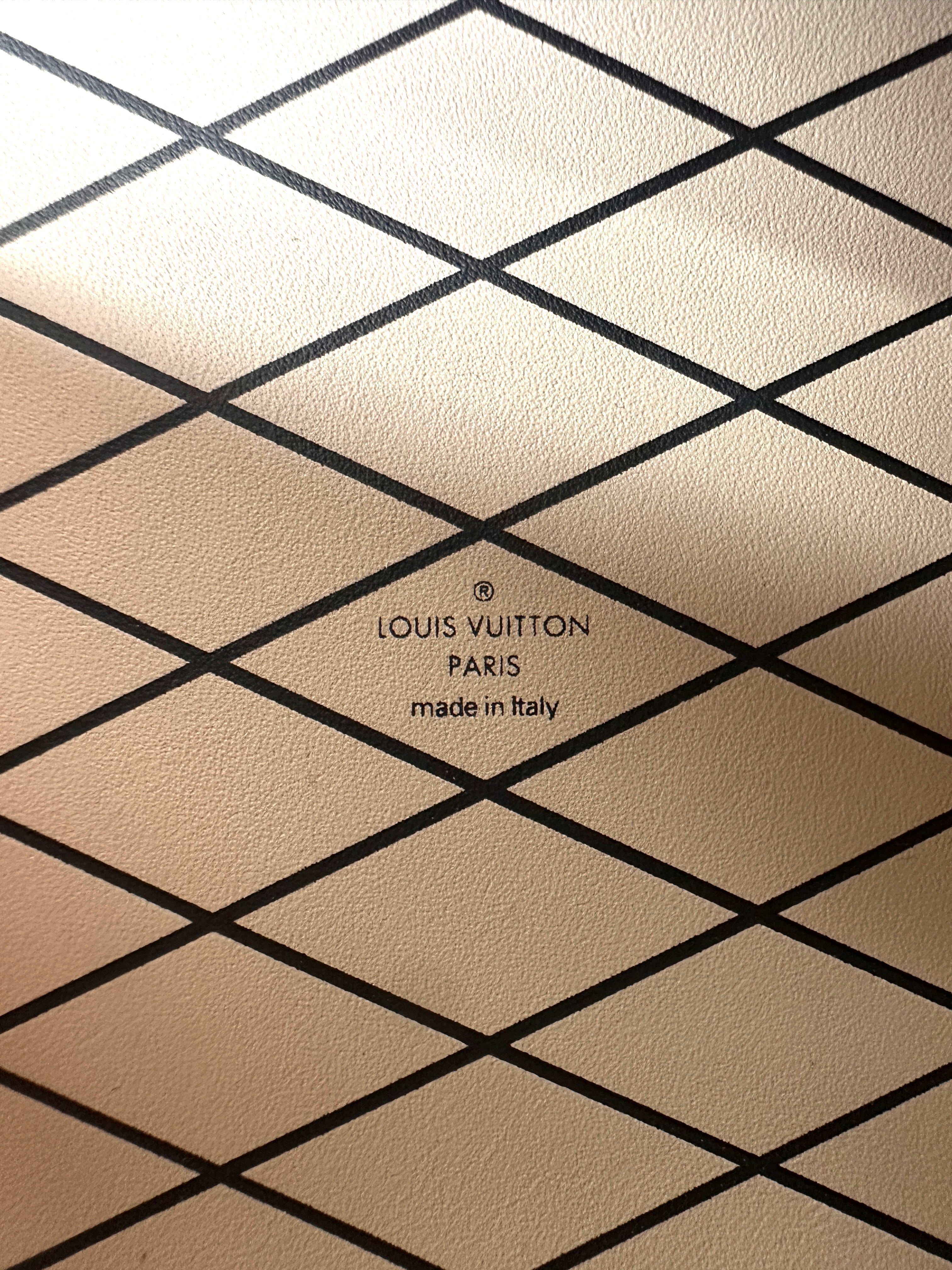 Louis Vuitton x Takashi Murakami Petite Malle Multicolor White Leather Trunk Bag LV2169