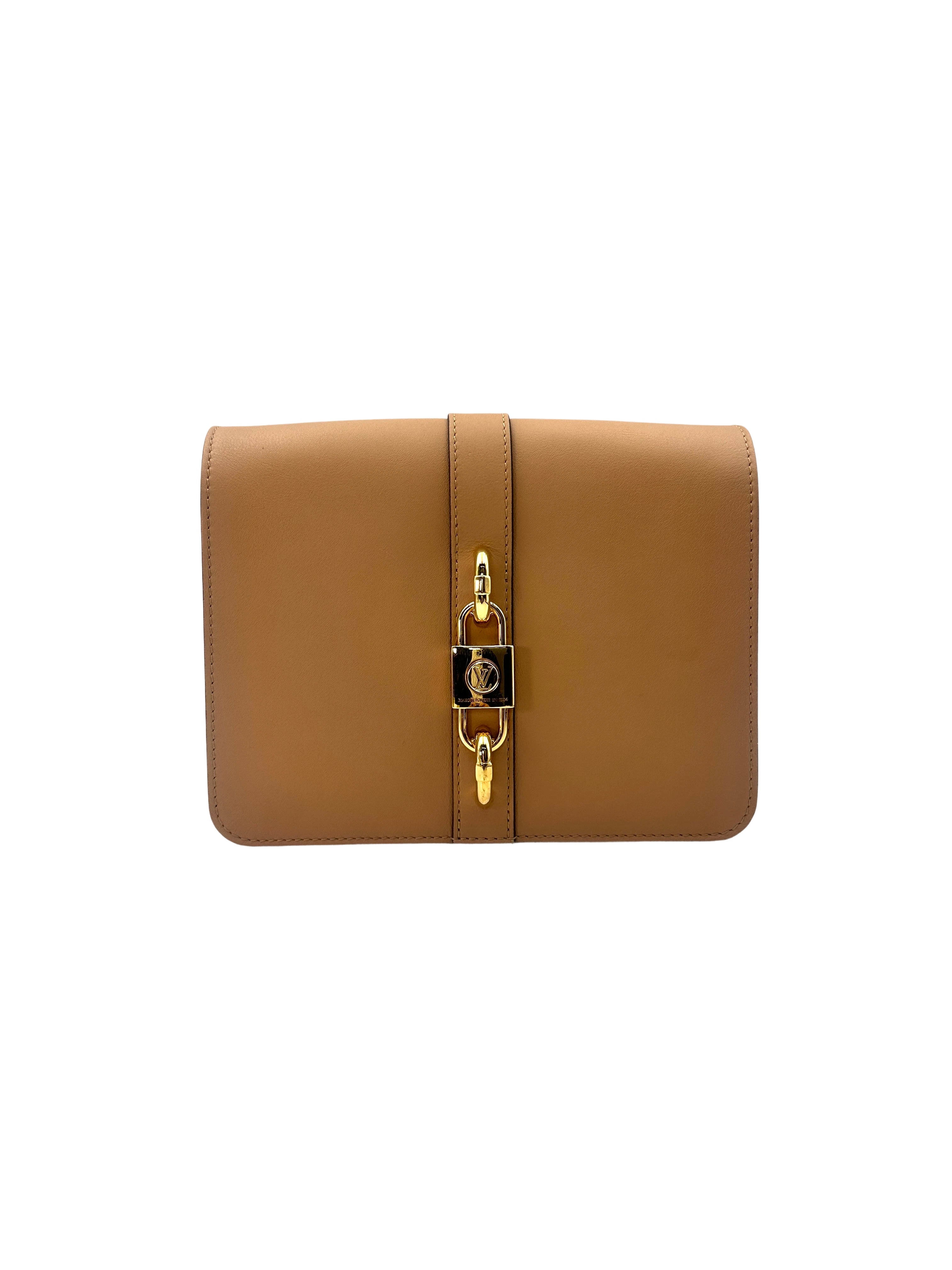 Louis Vuitton Rendez-Vous Camel Leather Shoulder Bag LV2164