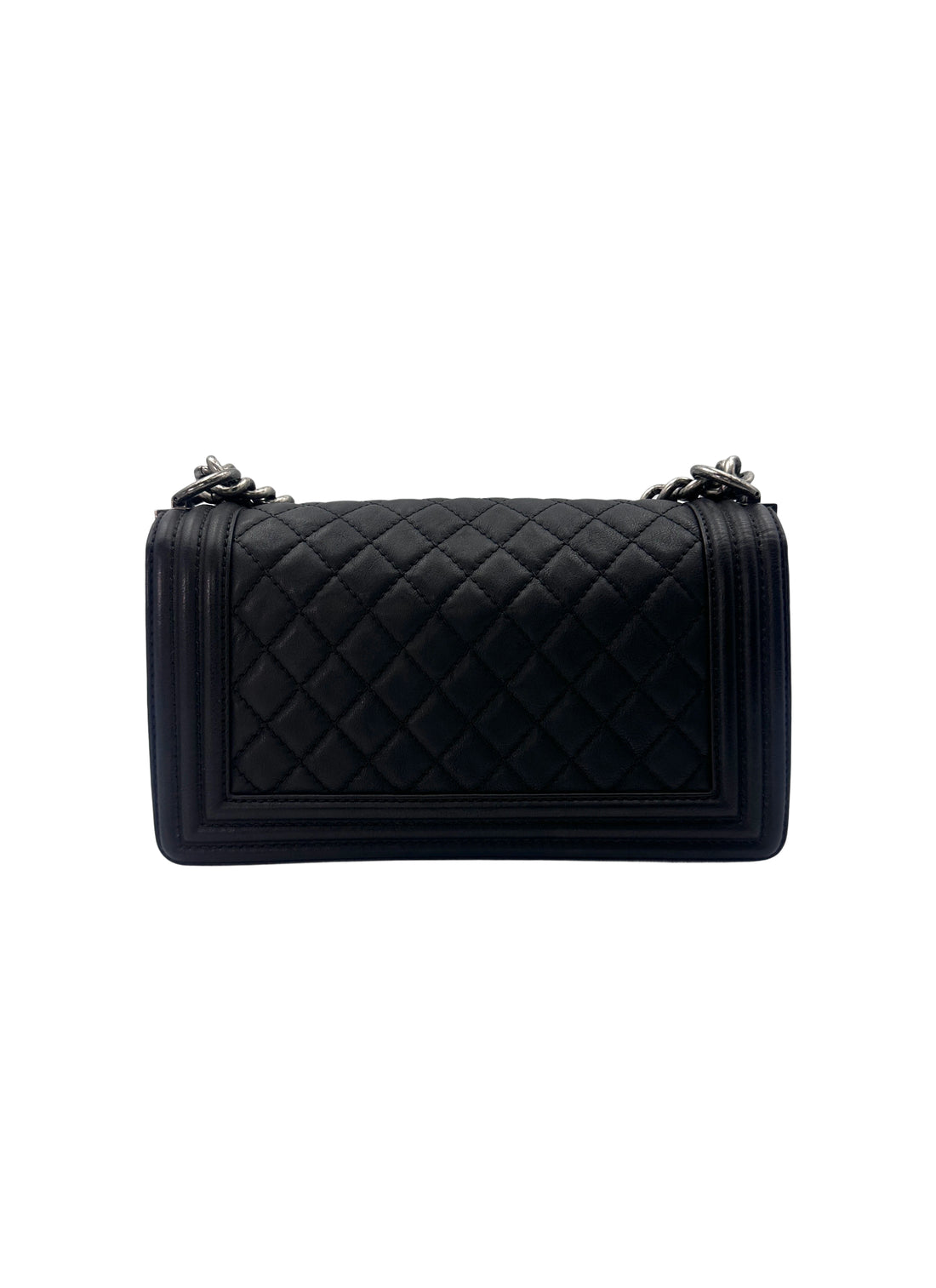 Chanel Paris-Dallas LeBoy Black Quilted Leather Flap Bag With Metal Adornments(19***26) CC1548
