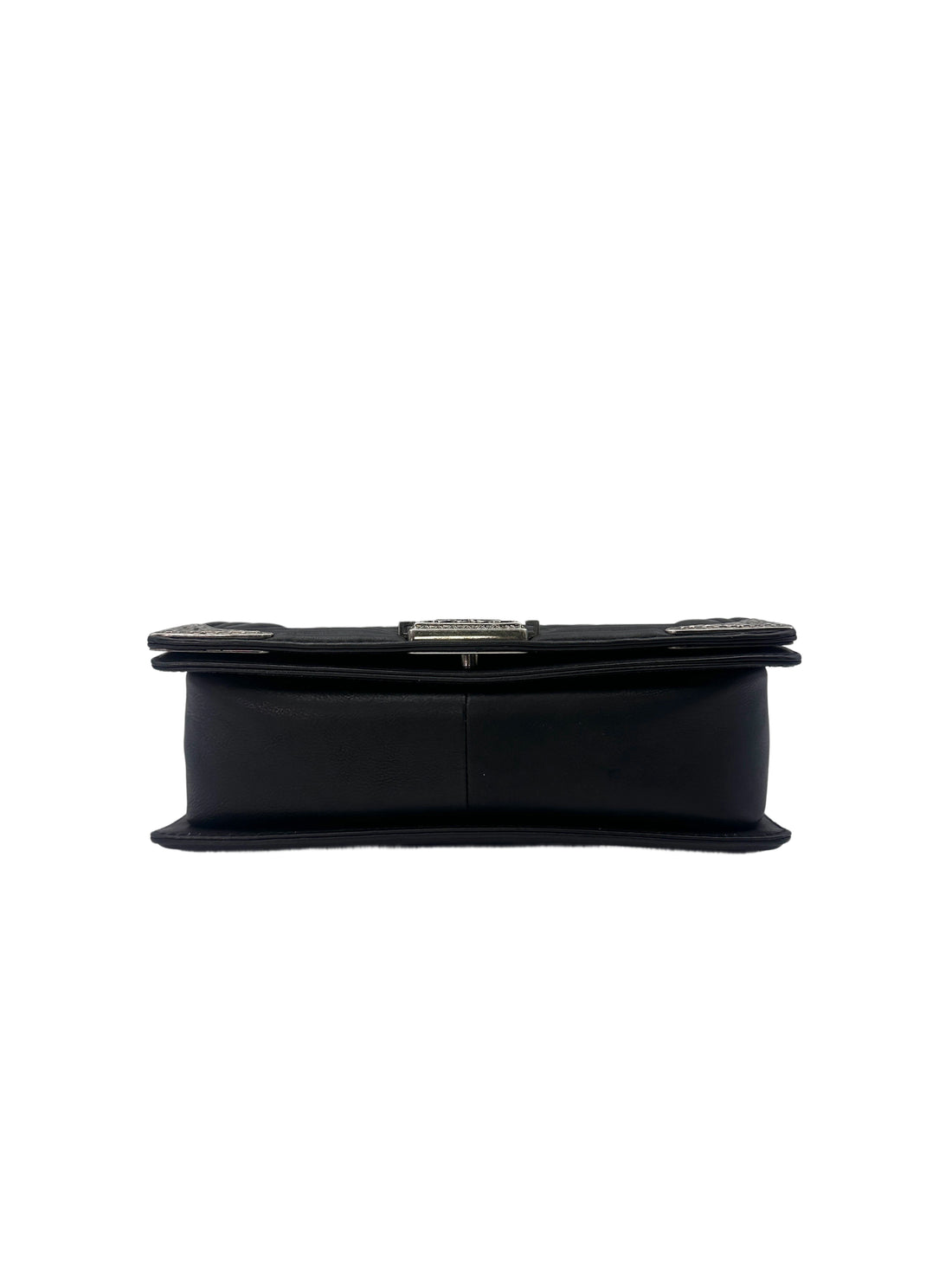 Chanel Paris-Dallas LeBoy Black Quilted Leather Flap Bag With Metal Adornments(19***26) CC1548