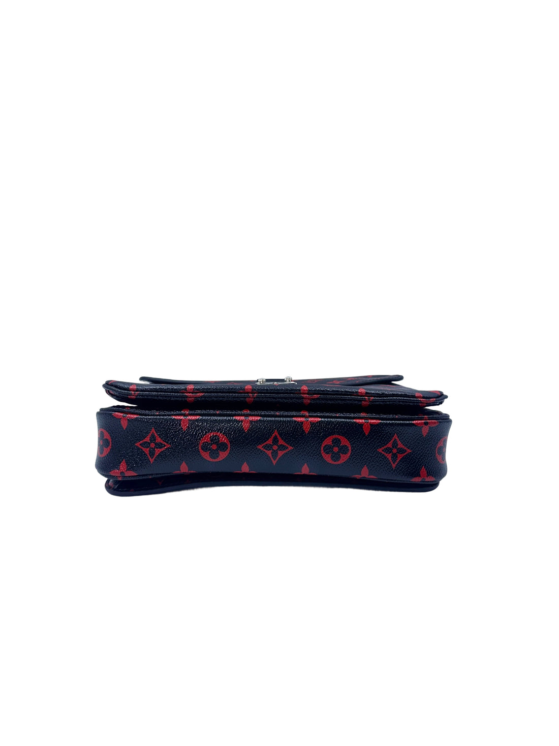 Louis Vuitton Pochette Metis Infrarouge Red/Black Monogram Canvas Shoulder Bag LV2167