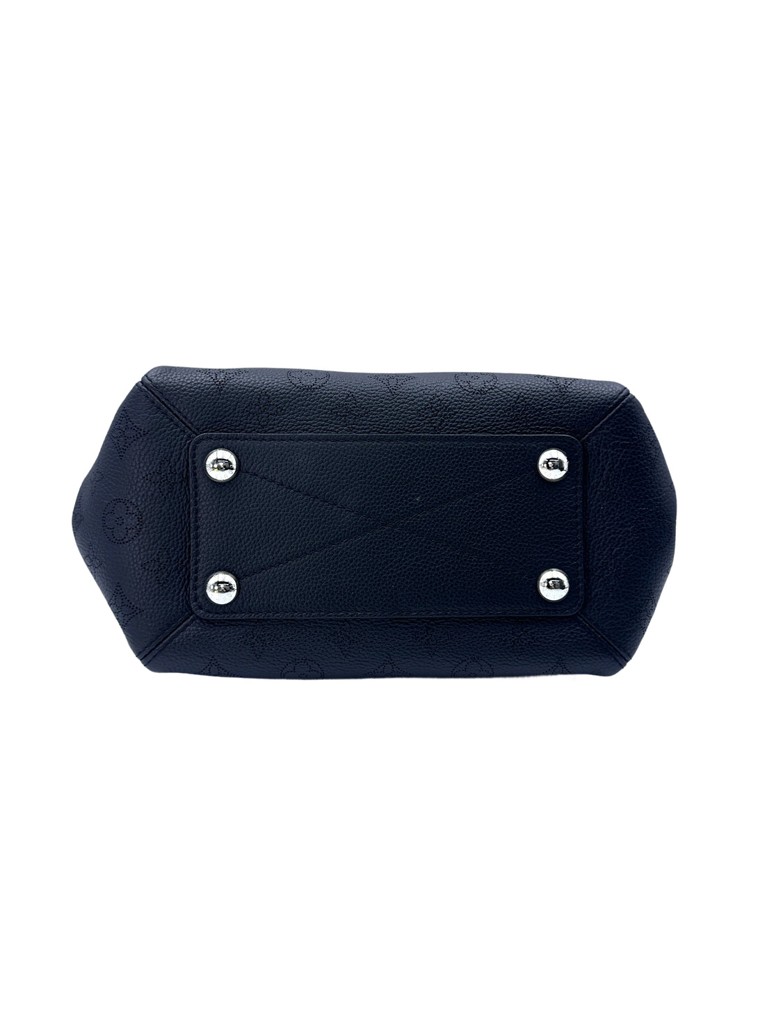 Louis Vuitton Mahina Babyone Black Perforated Leather Chain Bag LV2175