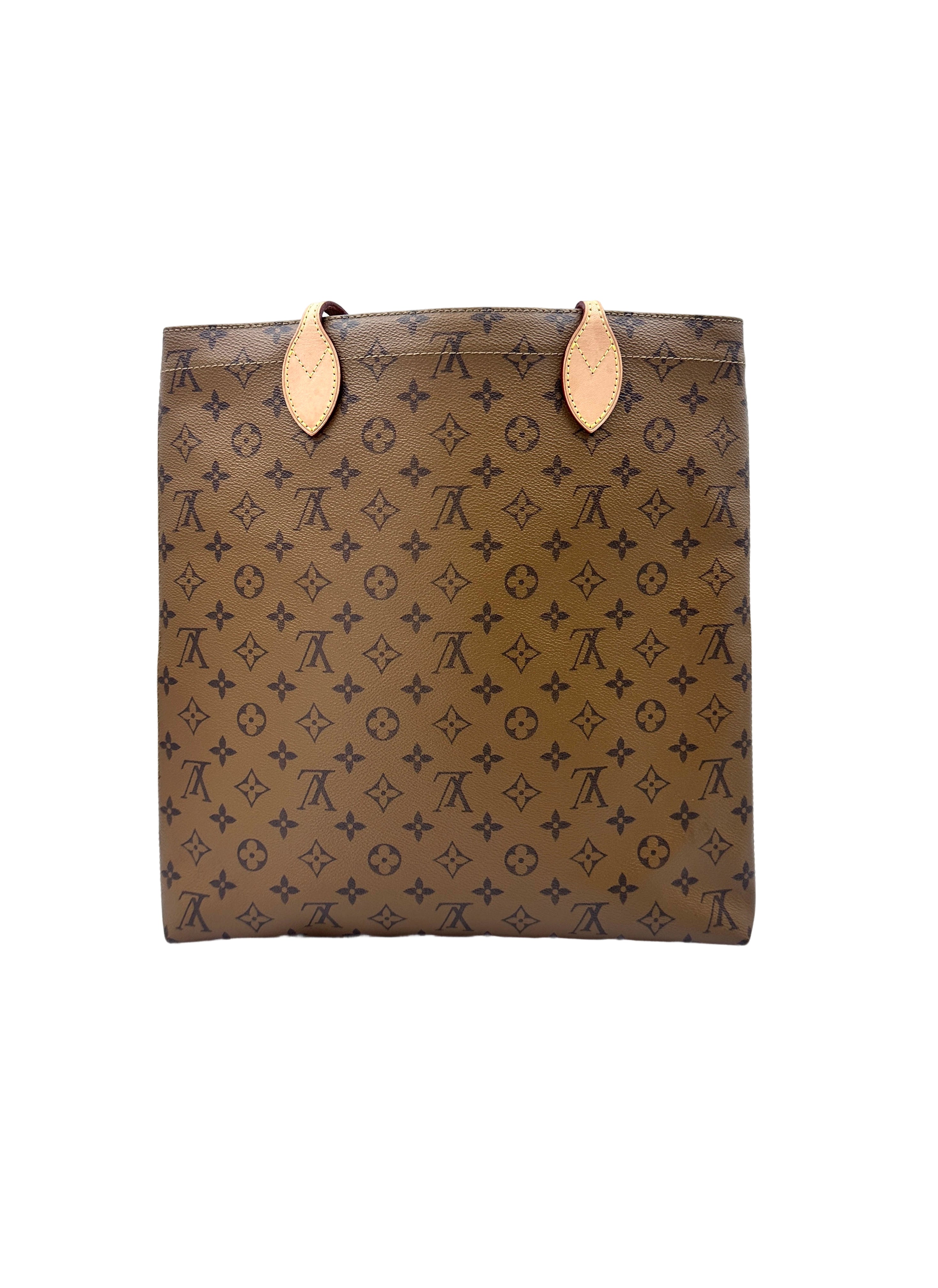 Louis Vuitton Carry It Monogram Reverse Video Print Tote Handle Bag LV2177