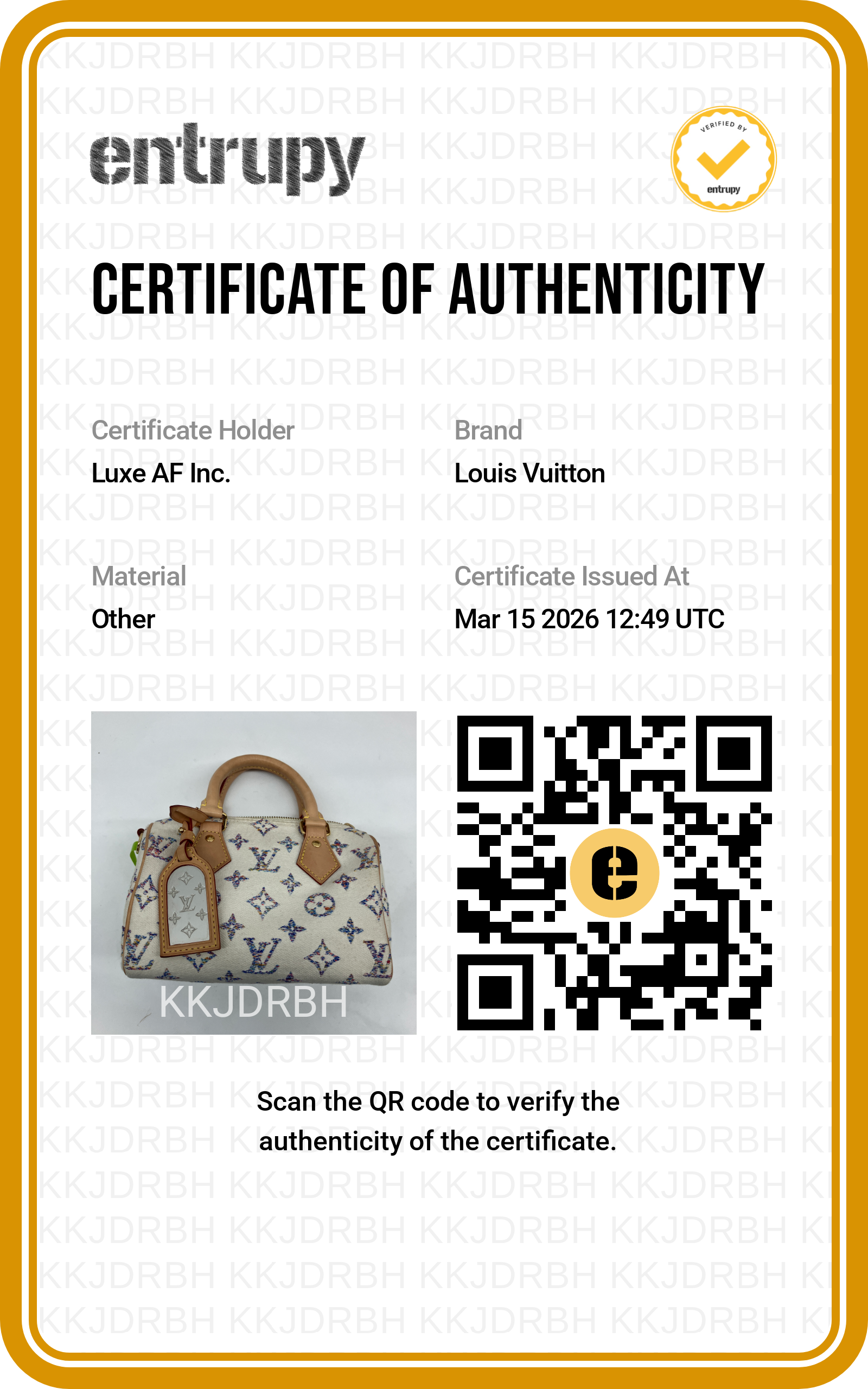 Louis Vuitton Nautical Nano Speedy20 White/Blue Monogram Jacquard Handle Bag LV2188