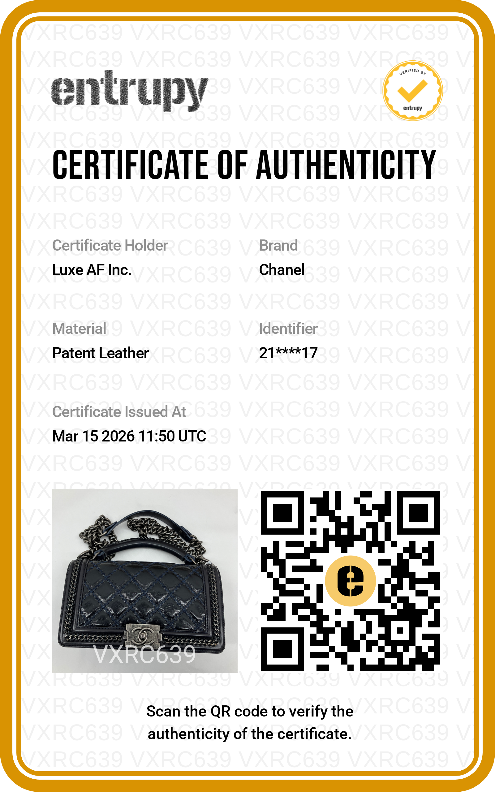 Chanel 15A LeBoy Navy Quilted Leather Top Handle Medium Size Flap Bag With Chain Trim(21***17) CC1558