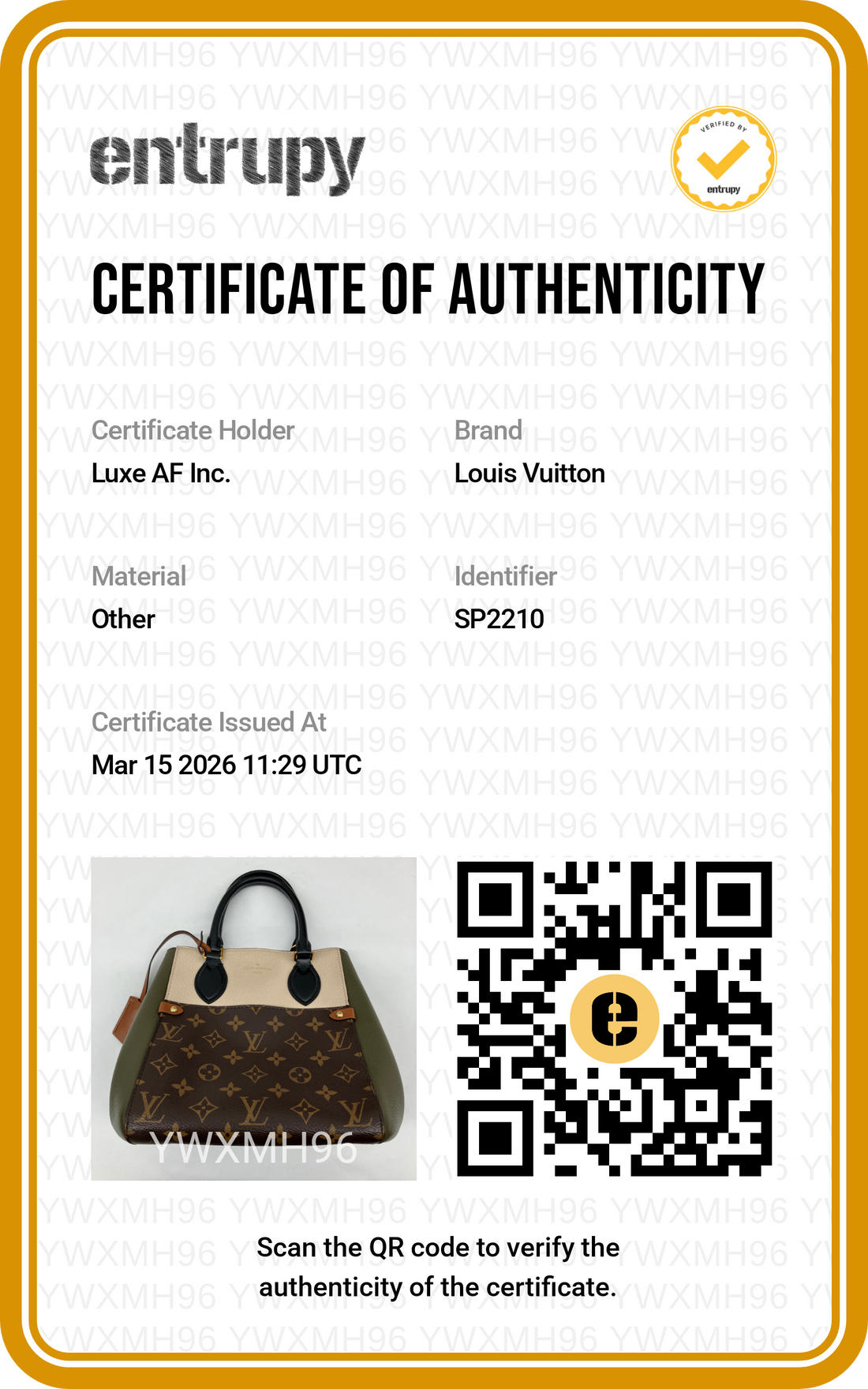 Louis Vuitton Fold Tote PM Tricolor Leather Handle Bag LV2178