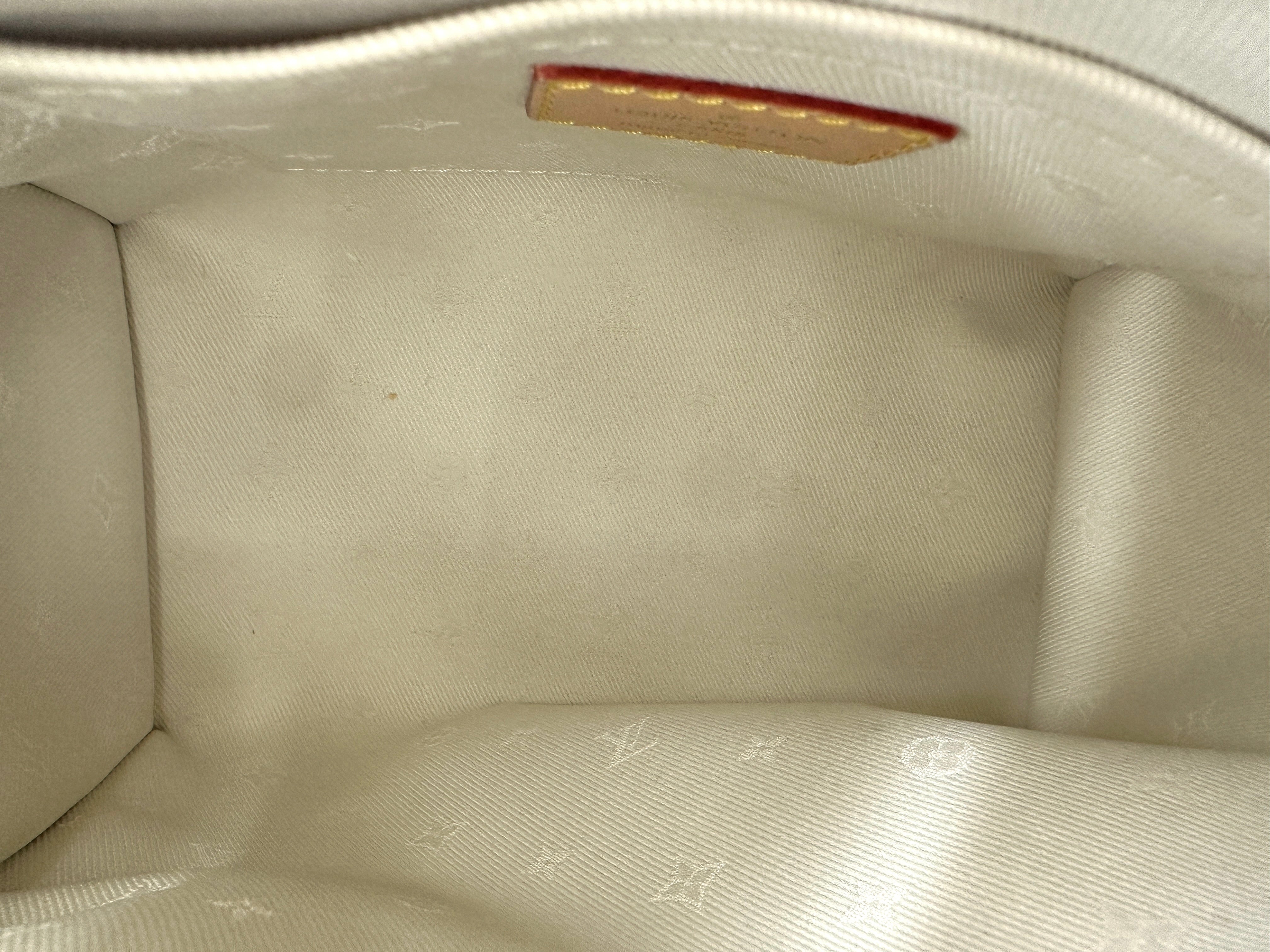 Louis Vuitton Nautical Nano Speedy20 White/Blue Monogram Jacquard Handle Bag LV2188