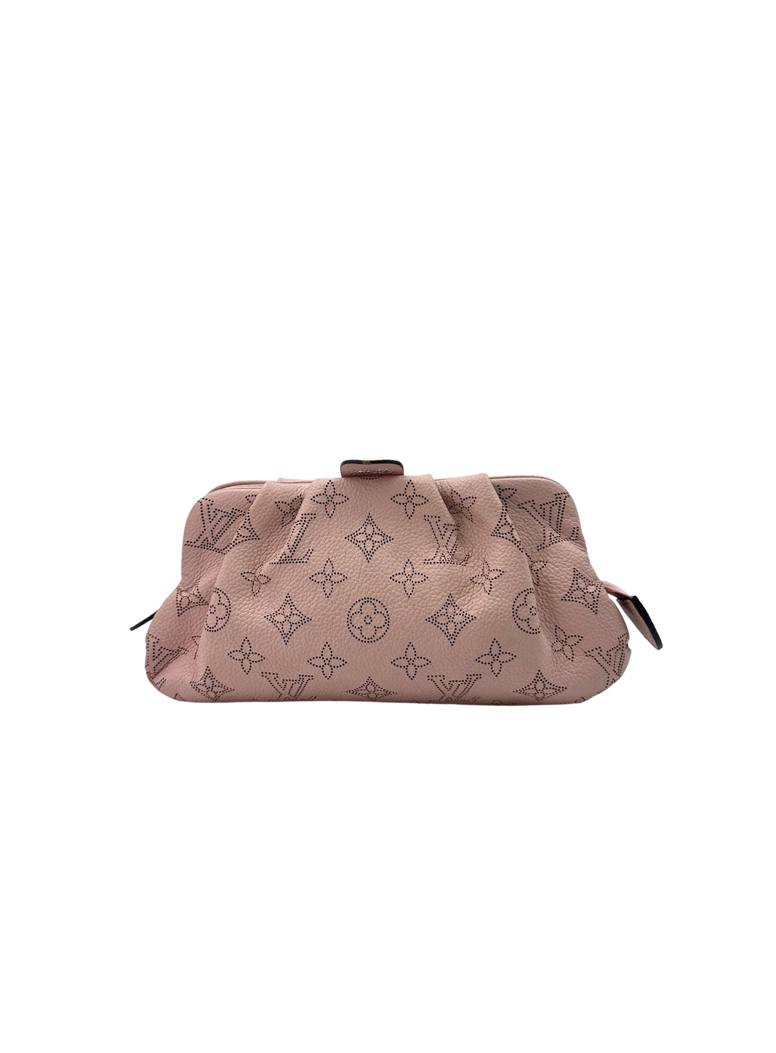 Louis Vuitton Scala Pink Monogram Mahina Leather Shoulder Bag LV2184