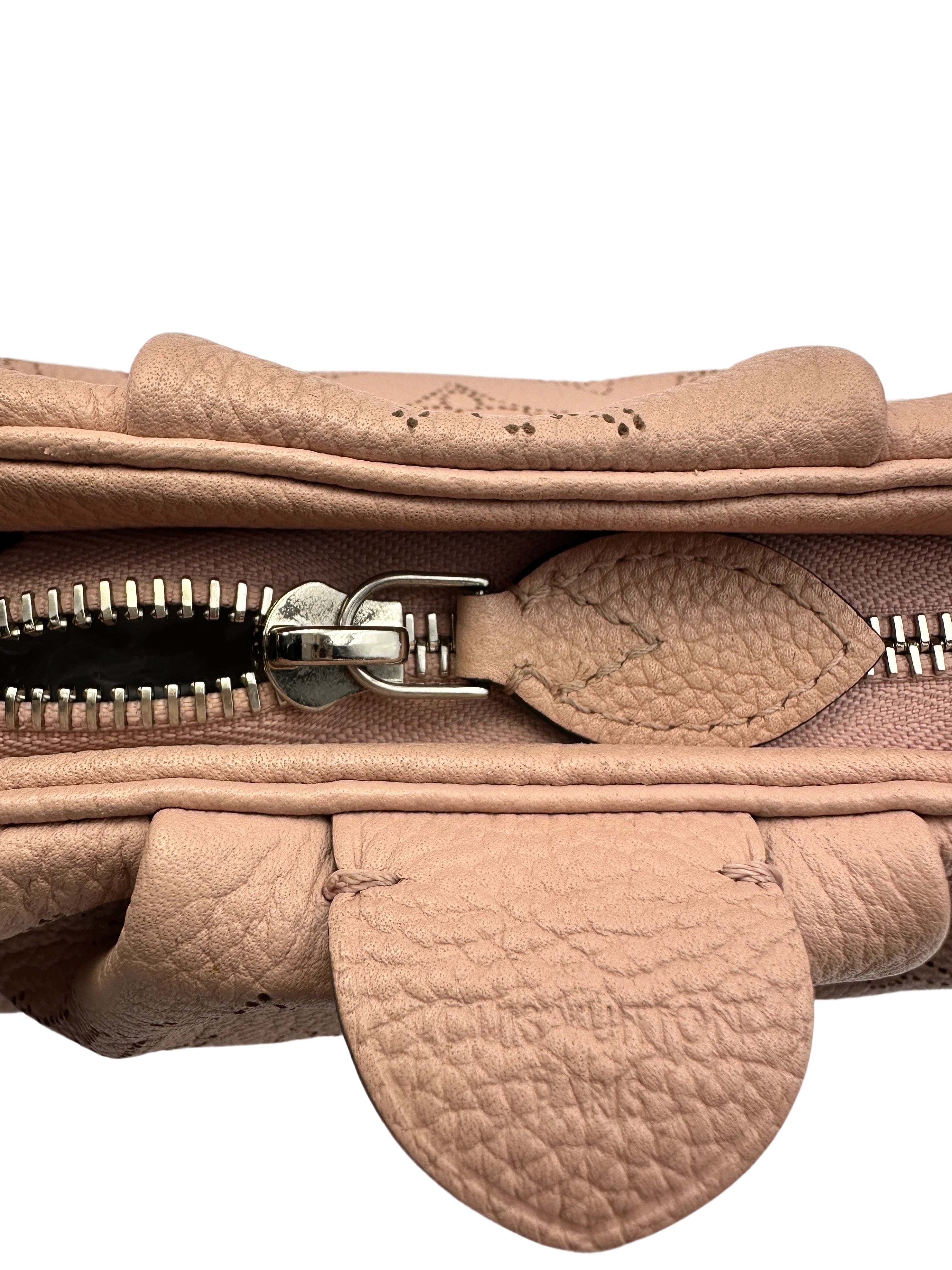 Louis Vuitton Scala Pink Monogram Mahina Leather Shoulder Bag LV2184