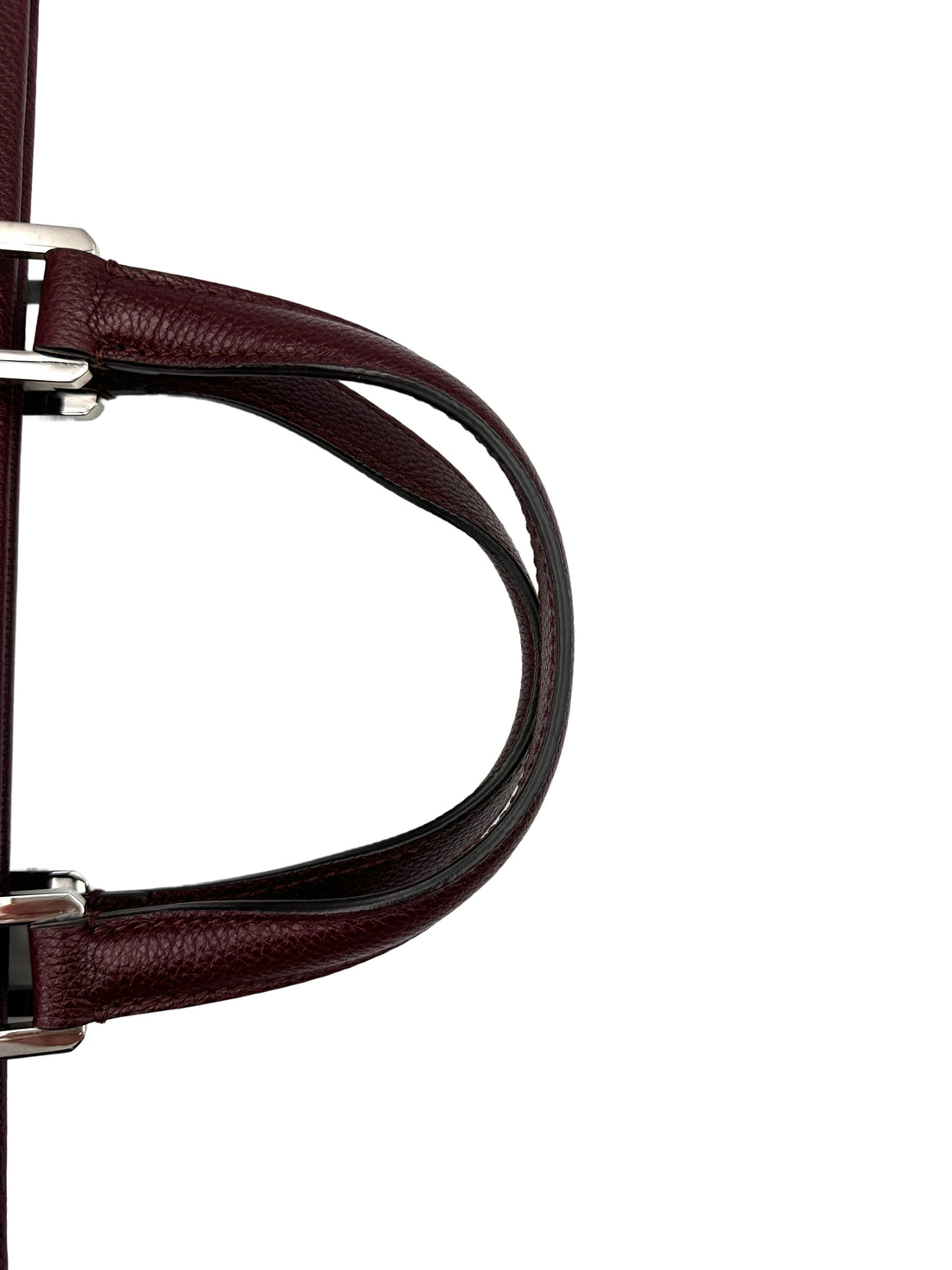 Gucci Zumi Dark Red Leather Top Handle Bag GG765