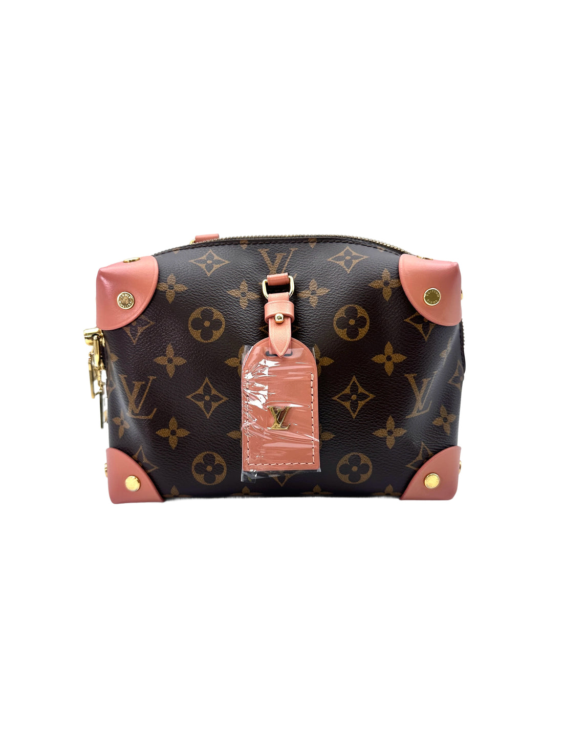 Louis Vuitton Petite Malle Souple Monogram Canvas Handle Bag LV2190