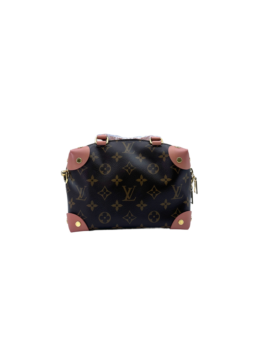 Louis Vuitton Petite Malle Souple Monogram Canvas Handle Bag LV2190