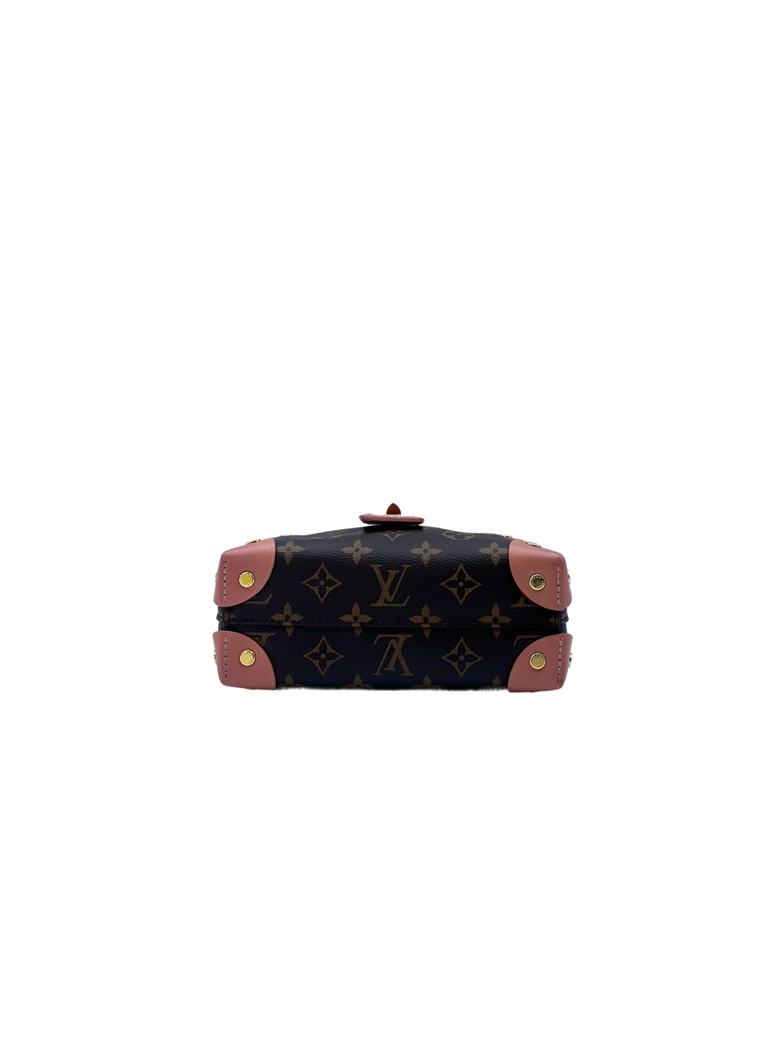 Louis Vuitton Petite Malle Souple Monogram Canvas Handle Bag LV2190