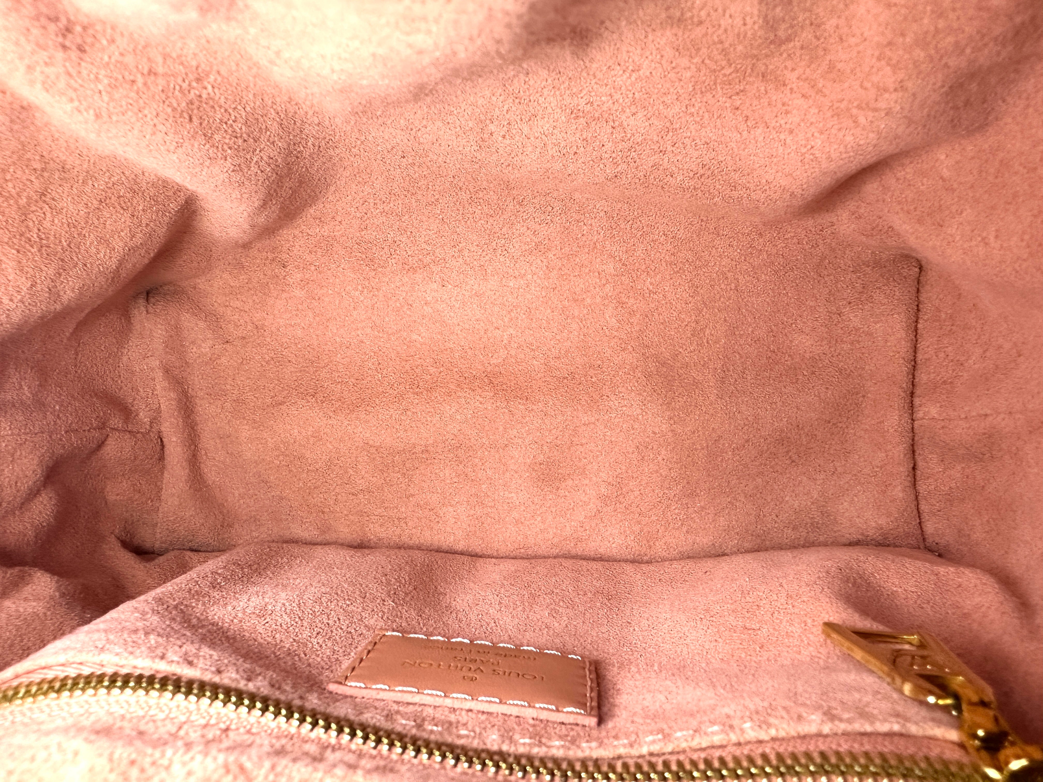 Louis Vuitton Petite Malle Souple Monogram Canvas Handle Bag LV2190