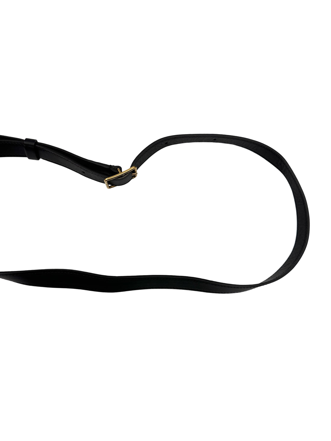 Celine Symmetrical Black Leather Shoulder Bag CE135