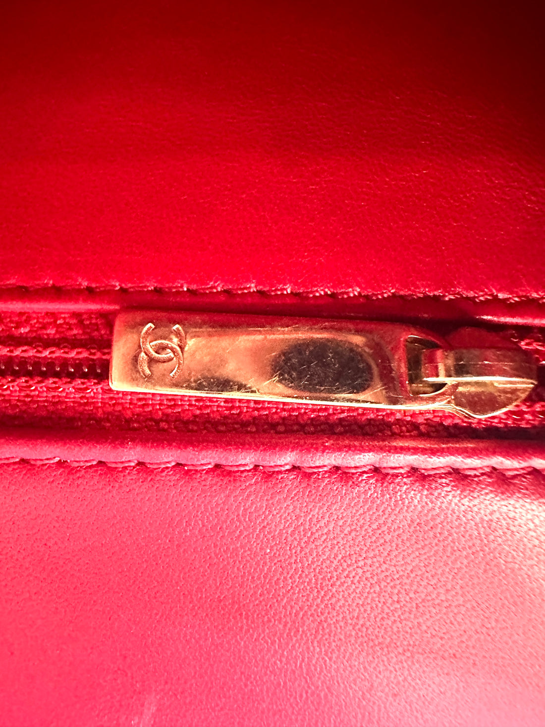 Chanel Trendy CC Dark Pink Quilted Leather Top Handle Bag(24***04) CC1567