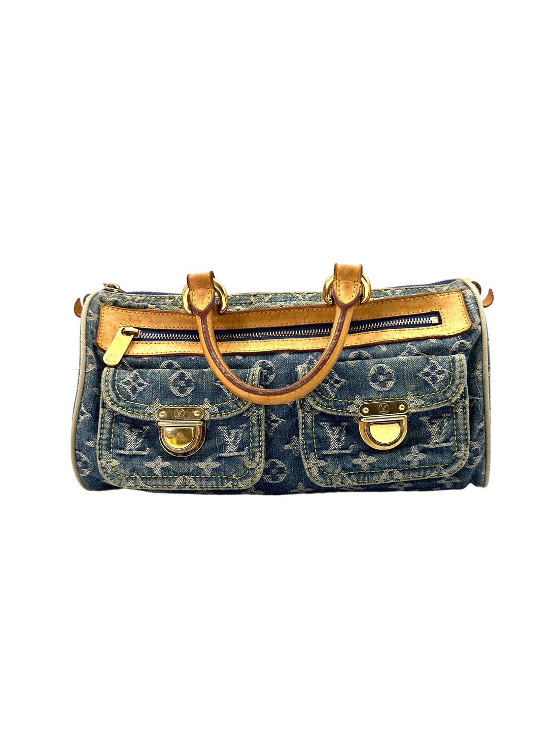 Louis Vuitton Blue Monogram Denim Neo Speedy Bag LV2197