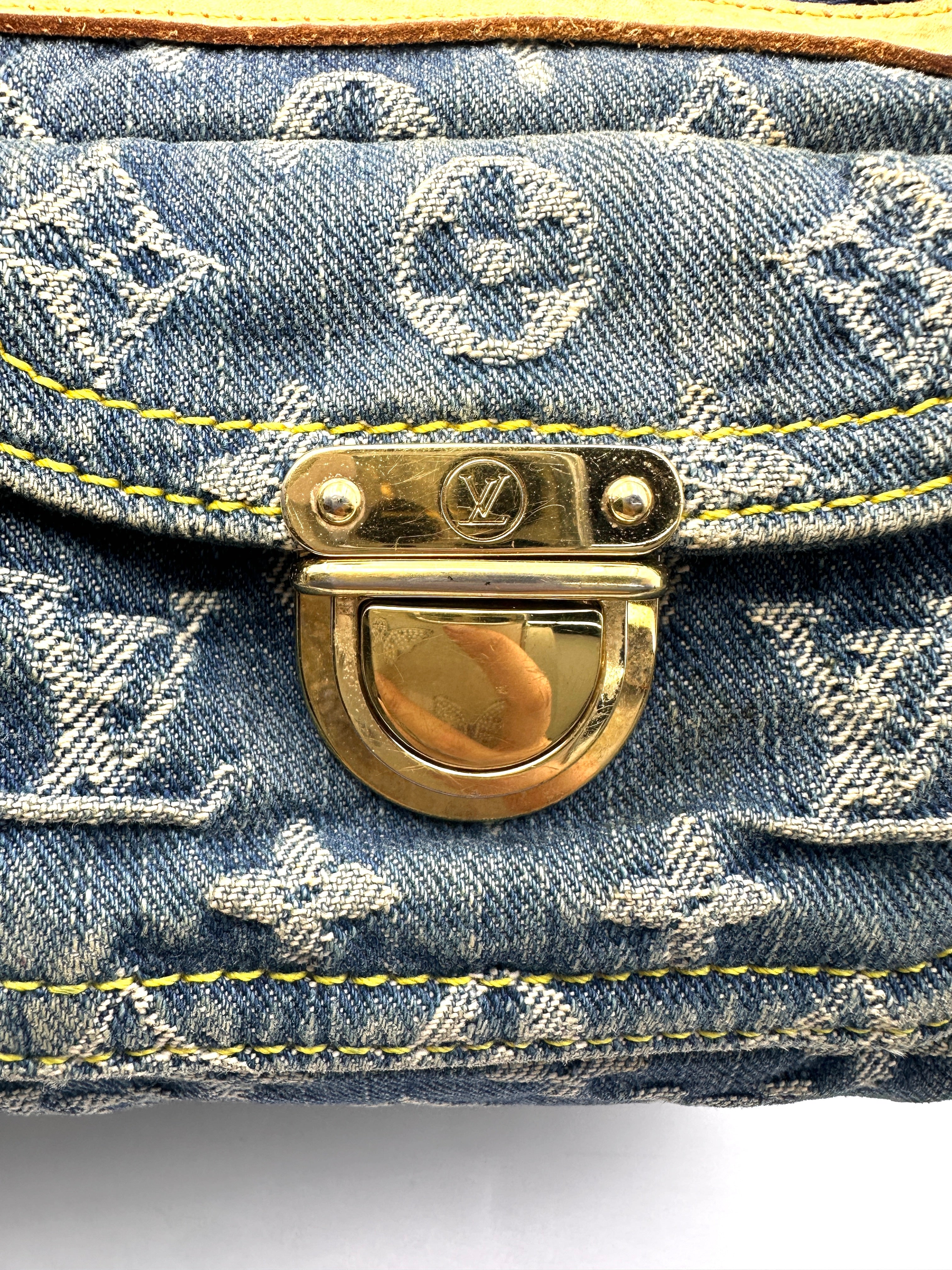 Louis Vuitton Blue Monogram Denim Neo Speedy Bag LV2197