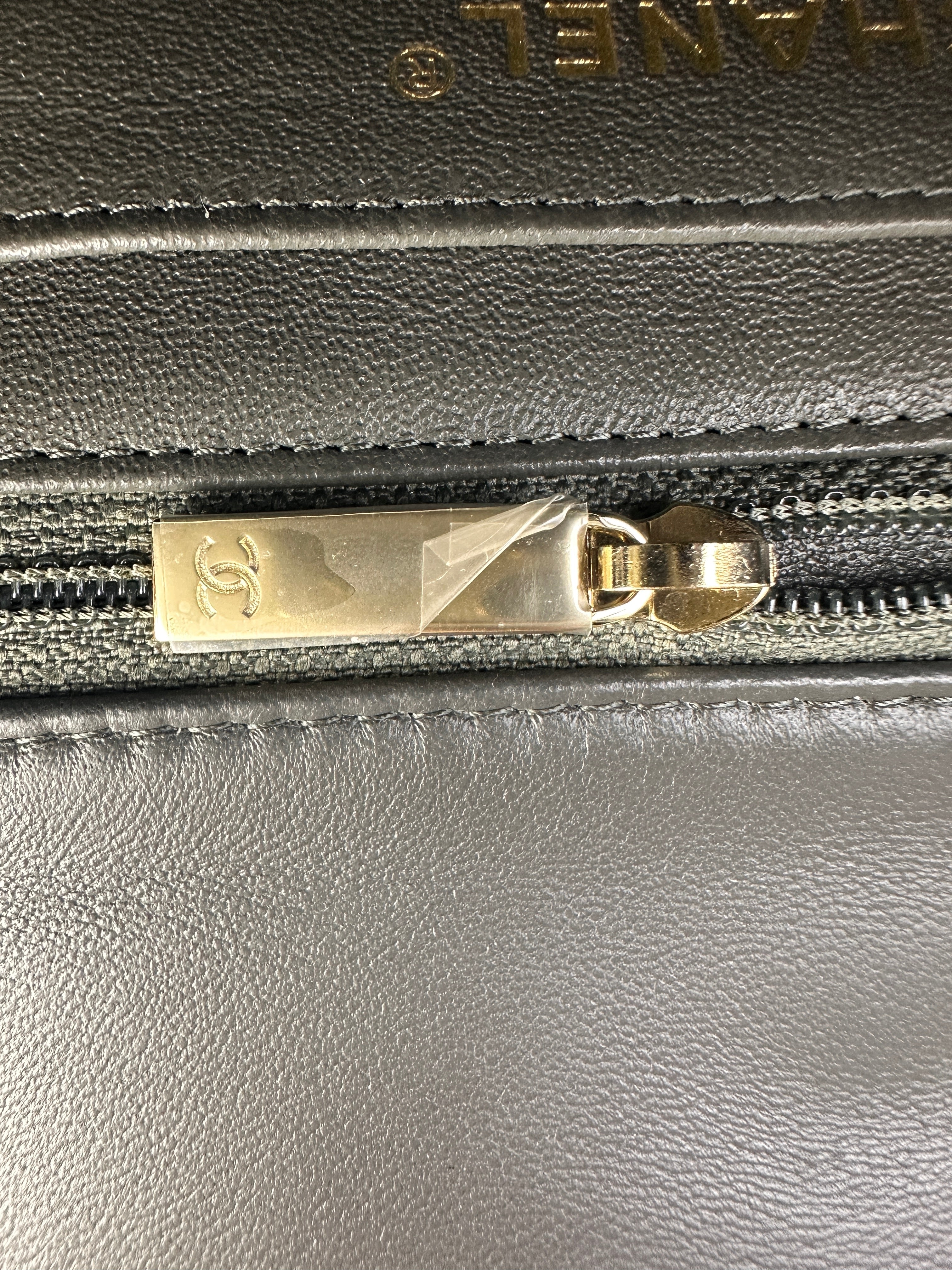 Chanel Classic Flap Grey Quilted Lambskin Chain Shoulder Bag With Gold Buckle(29***86) CC1575