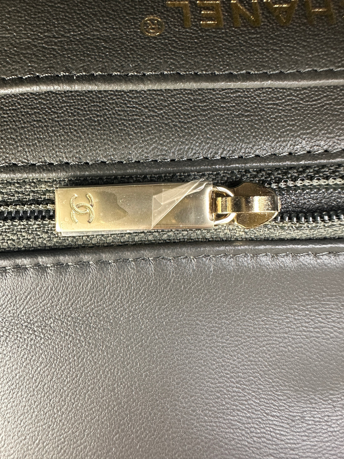 Chanel Classic Flap Grey Quilted Lambskin Chain Shoulder Bag With Gold Buckle(29***86) CC1575