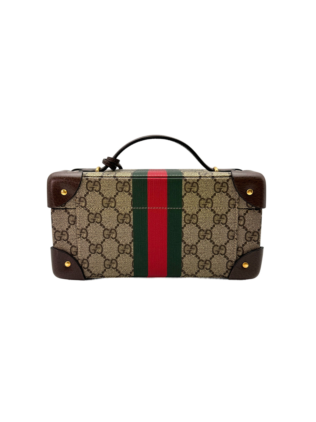 Gucci Savoy GG Supreme Monogram Rigid Trunk Box GG769