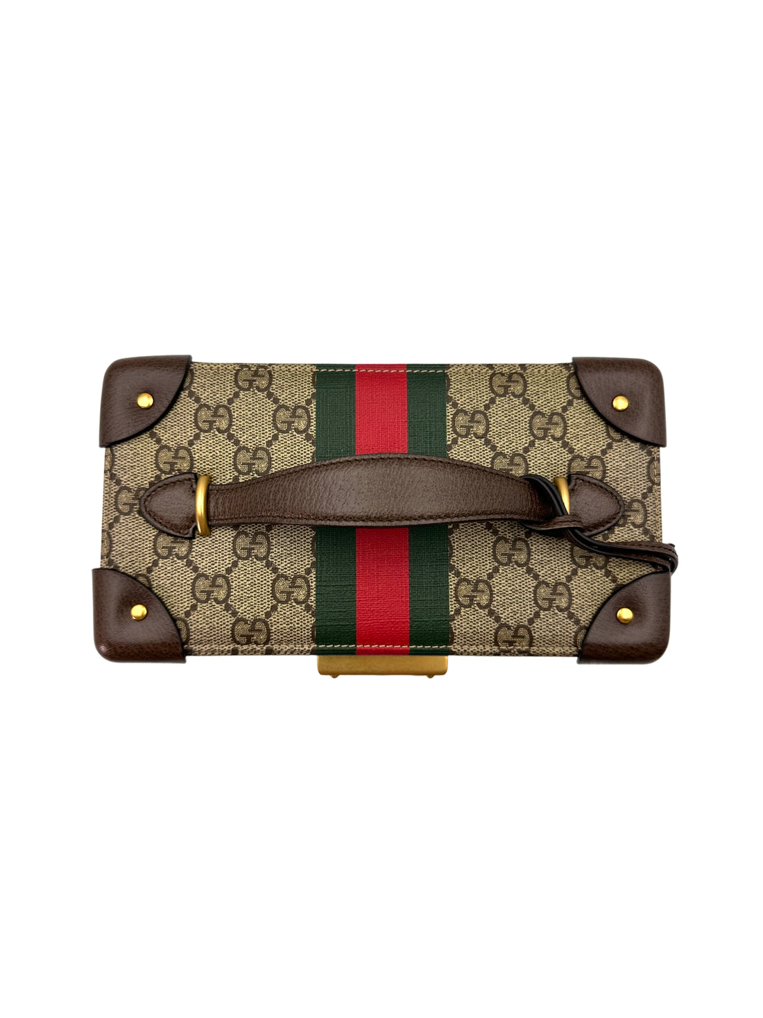 Gucci Savoy GG Supreme Monogram Rigid Trunk Box GG769