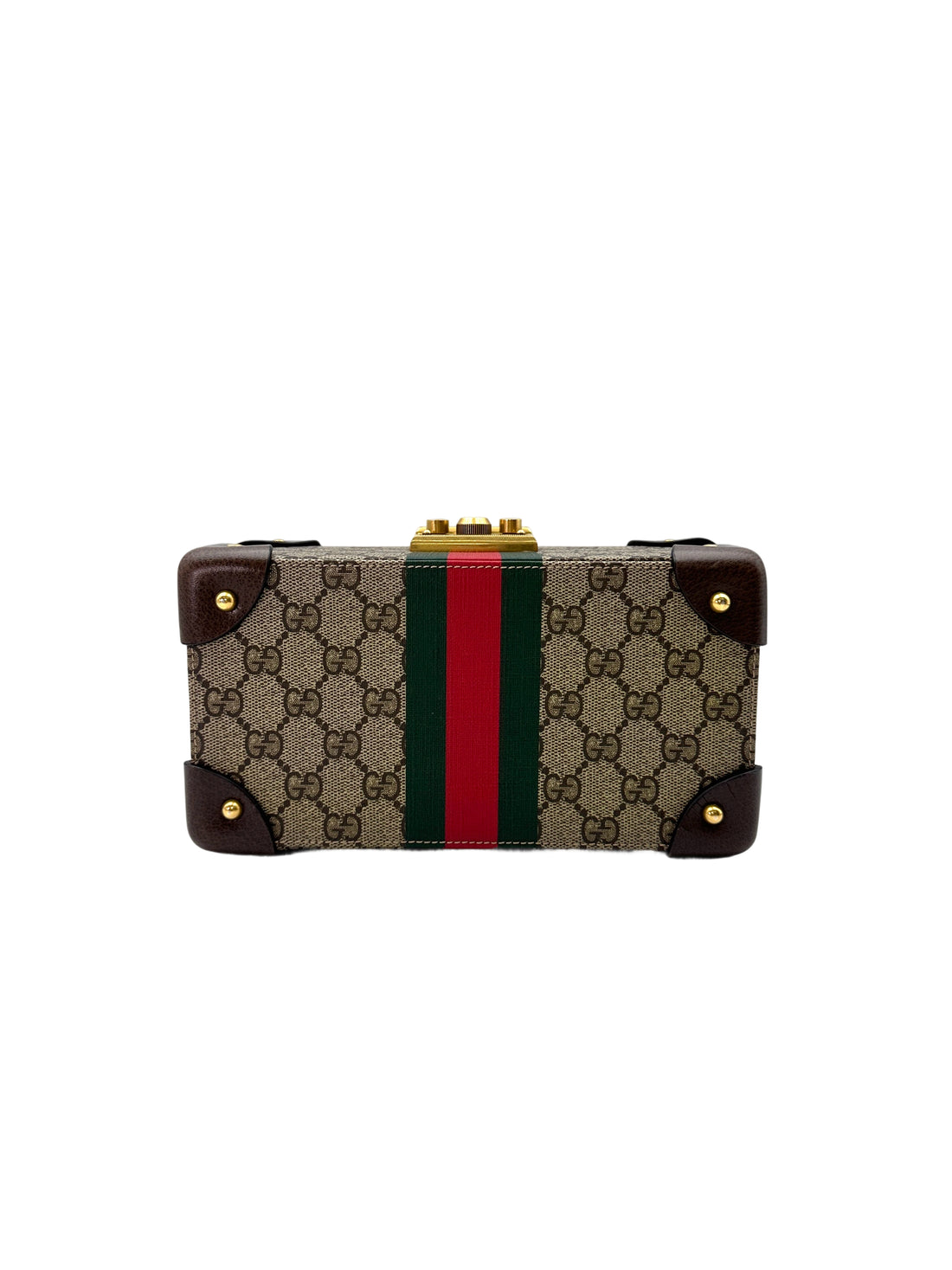 Gucci Savoy GG Supreme Monogram Rigid Trunk Box GG769