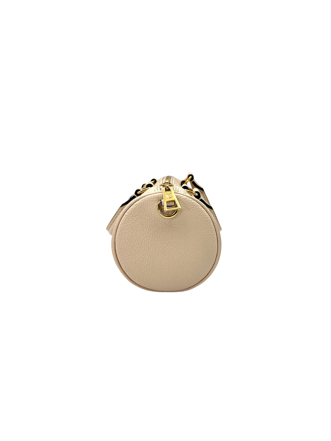 Louis Vuitton Papillon BB Beige Monogram Empreinte Leather Handle Bag With Pouch LV2206