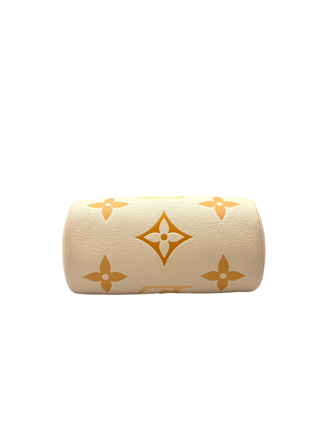 Louis Vuitton Papillon BB Beige Monogram Empreinte Leather Handle Bag With Pouch LV2206