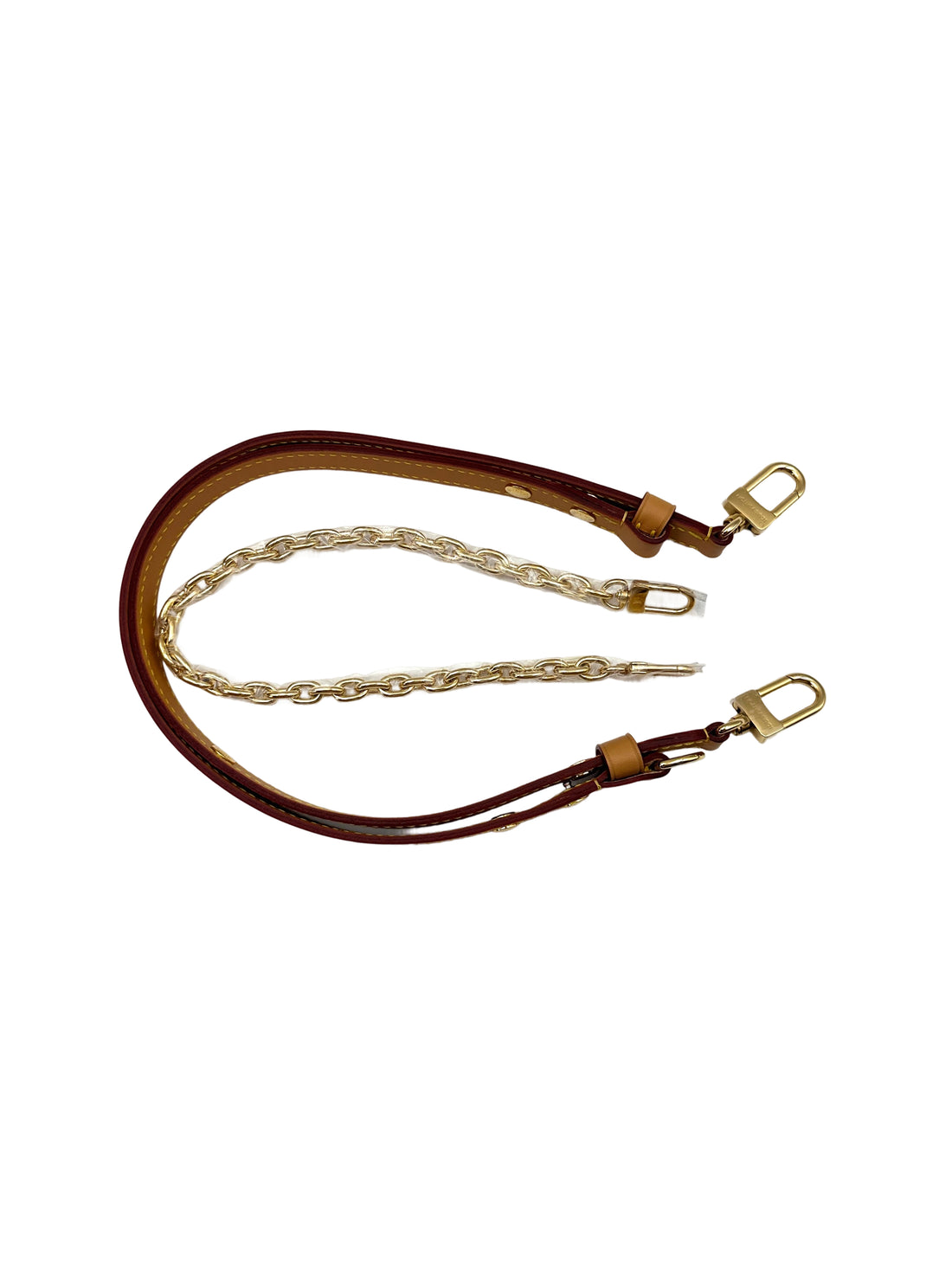 Louis Vuitton Bunlogne Monogram Canvas Shoulder Bag With Brown Cowhide Leather Trim LVD260413