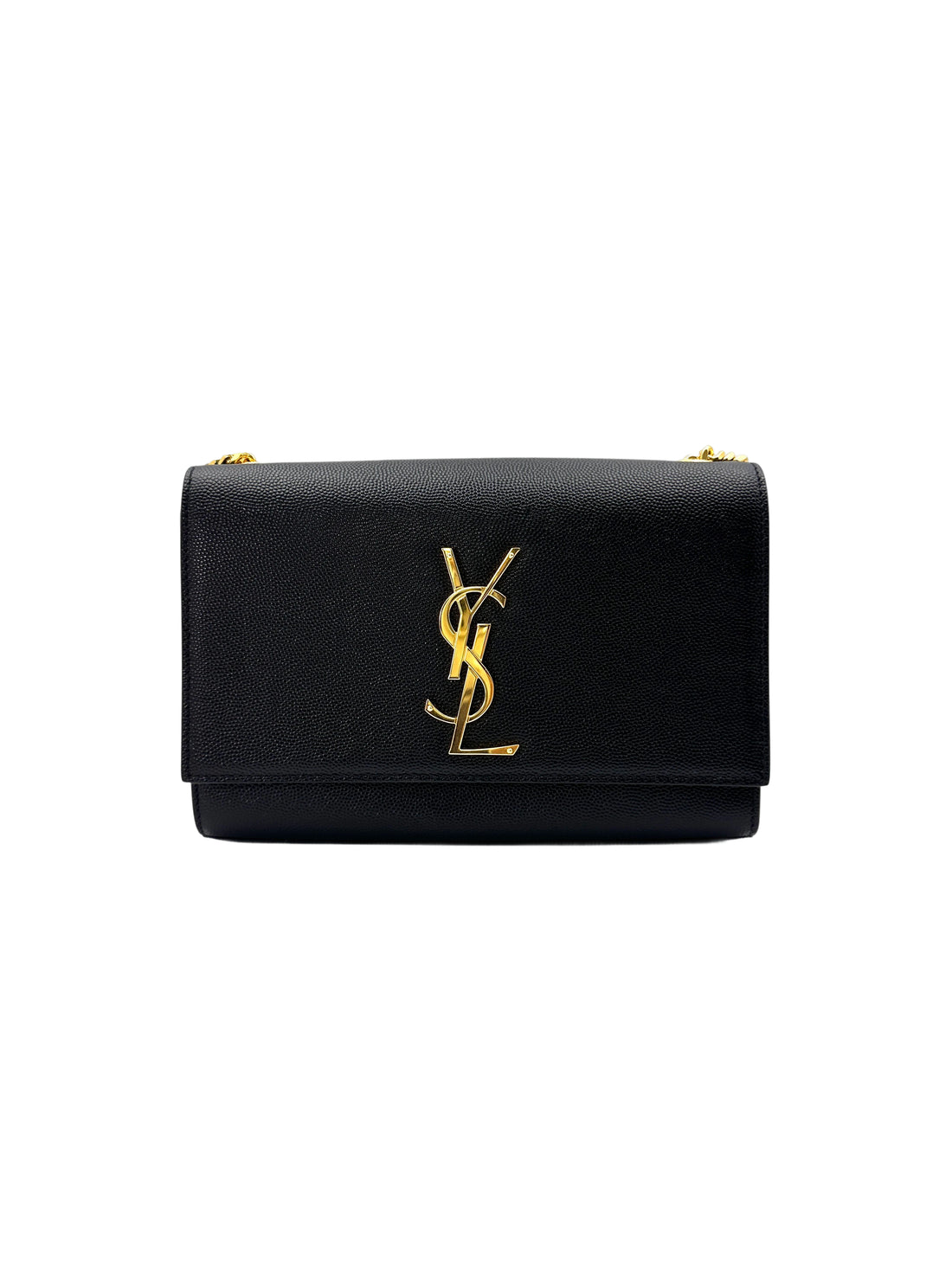 Saint Laurent Kate Black Leather Shoulder Bag SL175