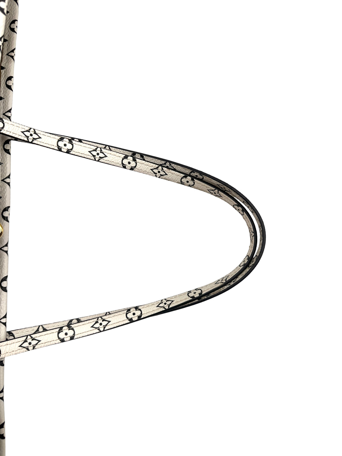 Louis Vuitton Summer 2019 Neverfull MM Green/White Giant Monogram Leather Handle Bag With Pouch LV2202