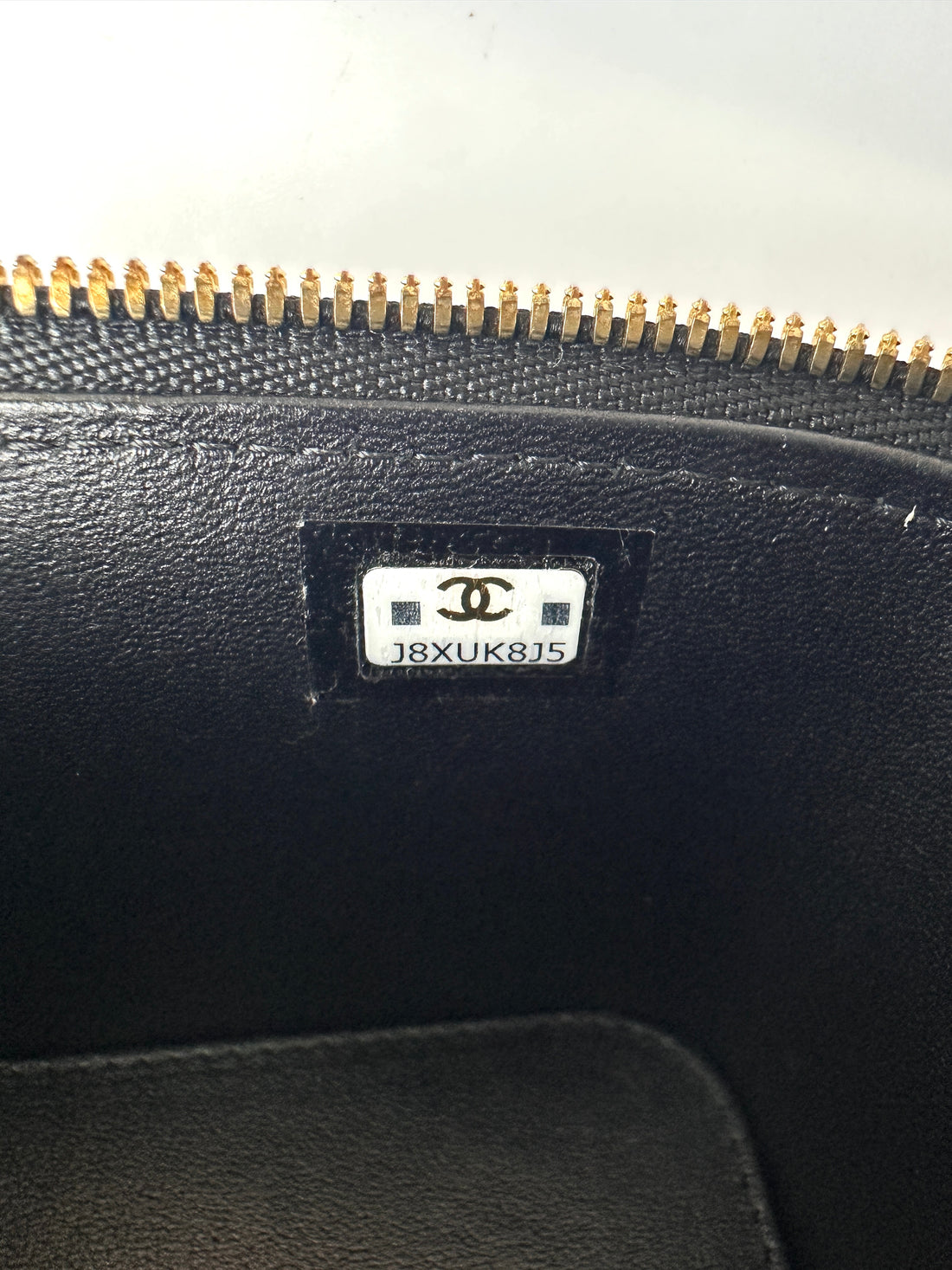 Chanel Black Quilted Lambskin Vanity Case With Enamel Coco Ball(J8***J5) CC1571