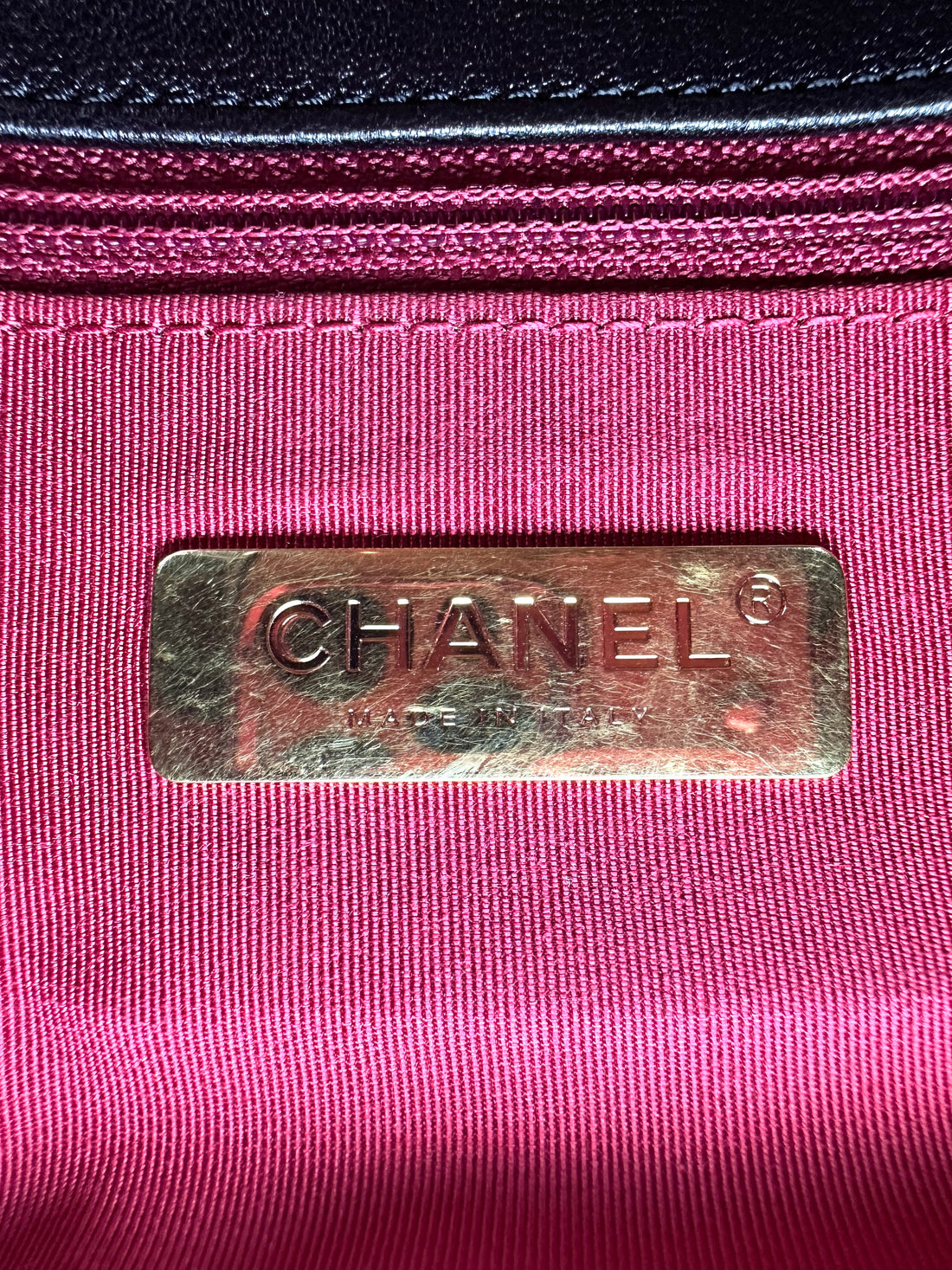 Chanel 19 Black Quilted Leather Large Size Flap Bag With Gold Buckle(29***80) CC1576