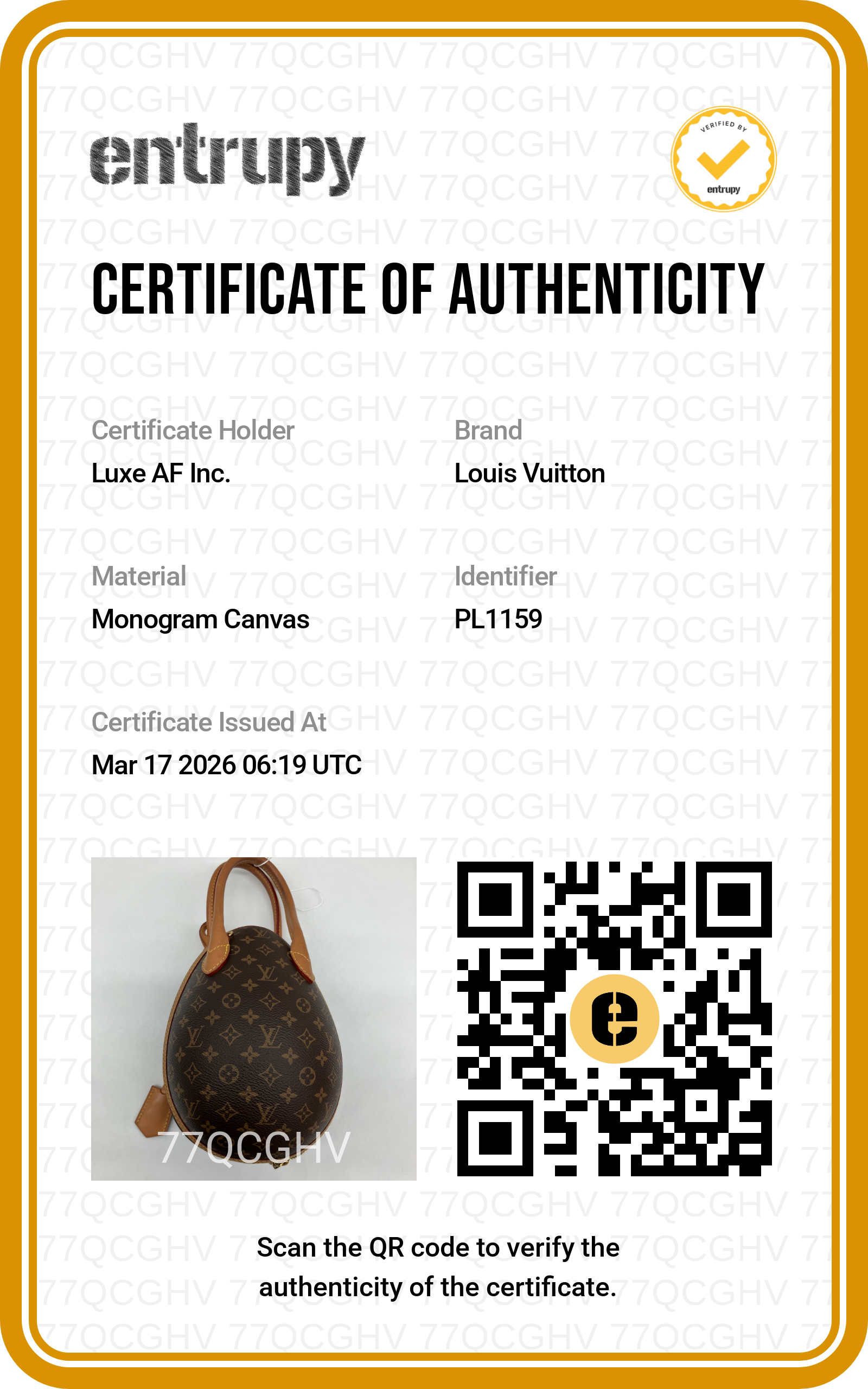 Louis Vuitton Monogram Canvas And Leather Handle Egg Bag LV2205