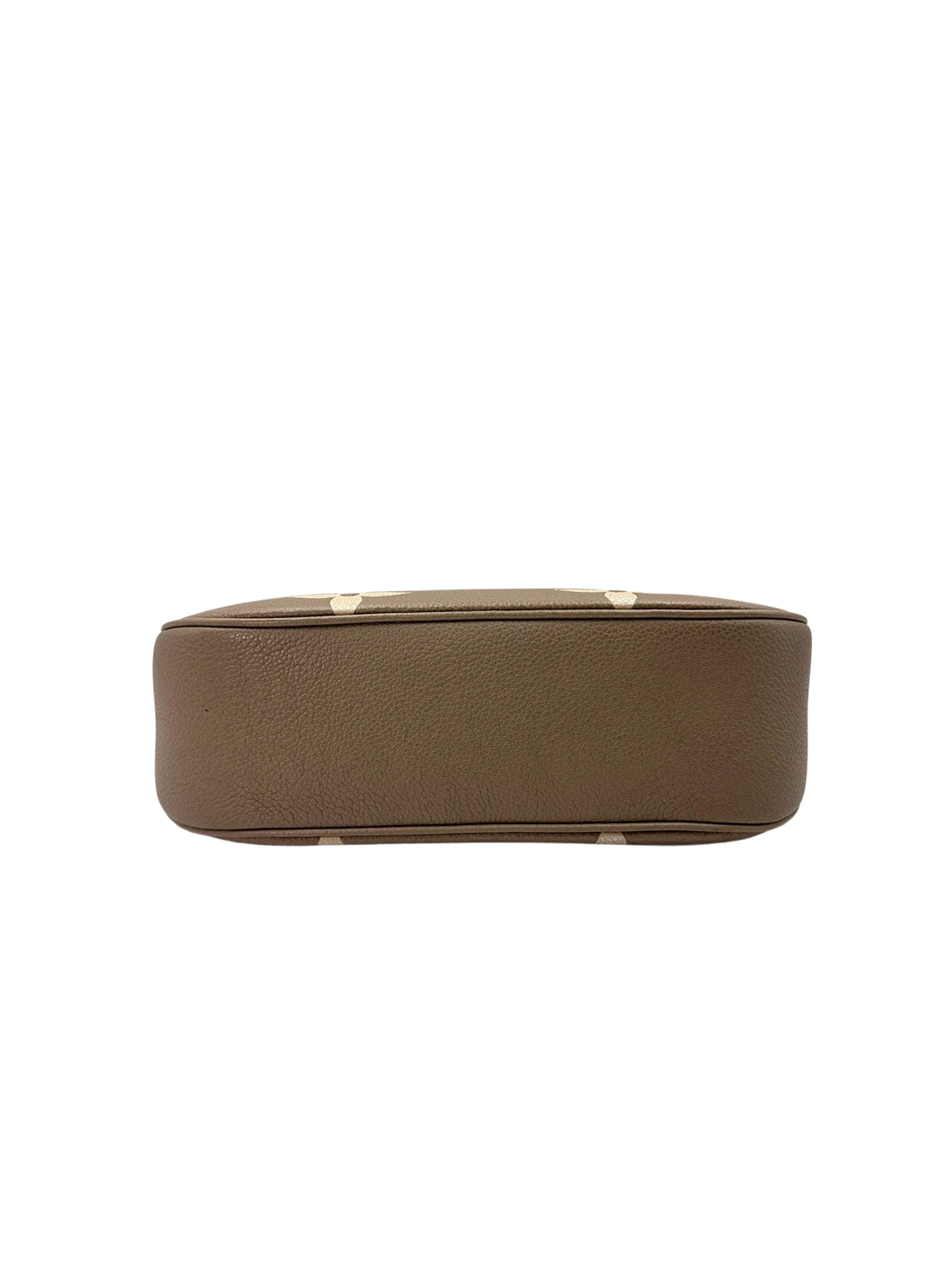 Christian Dior Lady Dior Beige Metallic Cannage Leather Handle Bag With Silver Charms IRIS085