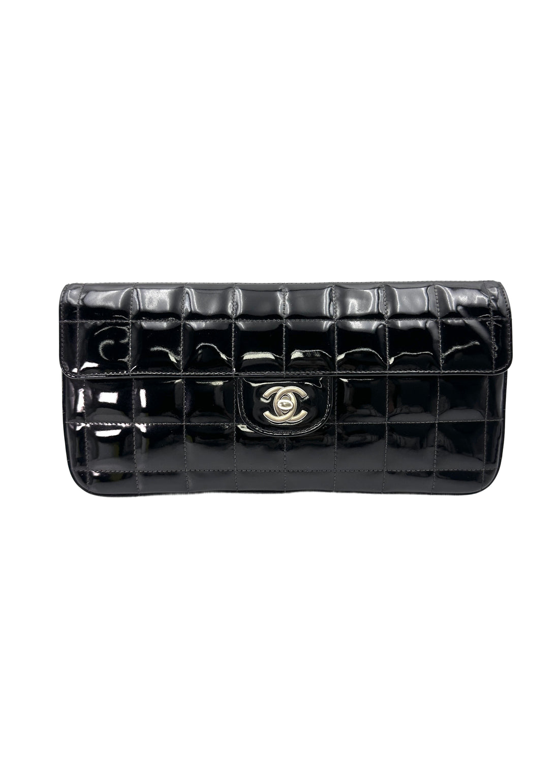 Chanel Chocolate Bar Black Quilted Leather Flap Bag(64***53) CC1578