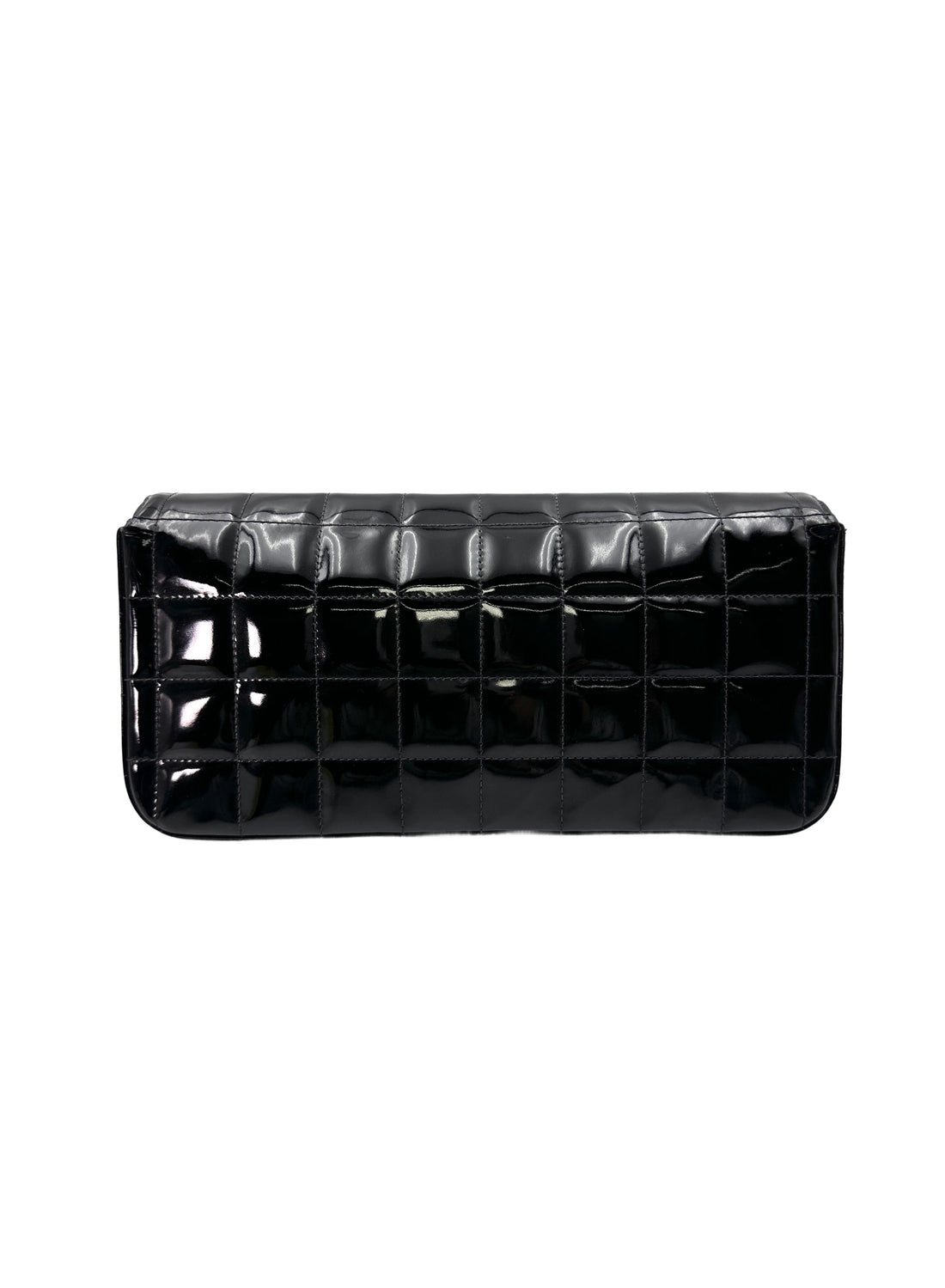 Chanel Chocolate Bar Black Quilted Leather Flap Bag(64***53) CC1578